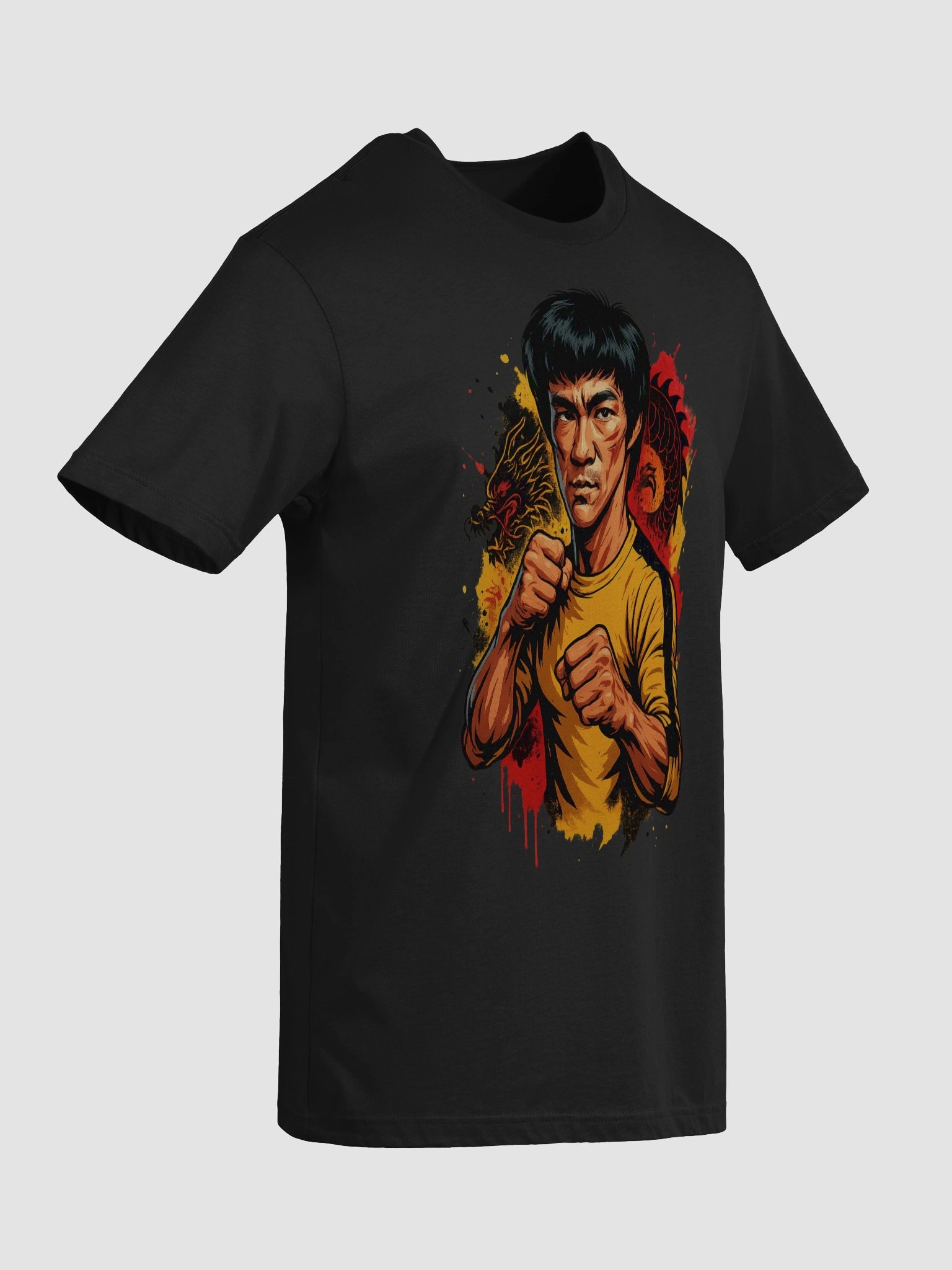 bruce Lee Dragon Strike Martial Arts T-Shirt product image (30)