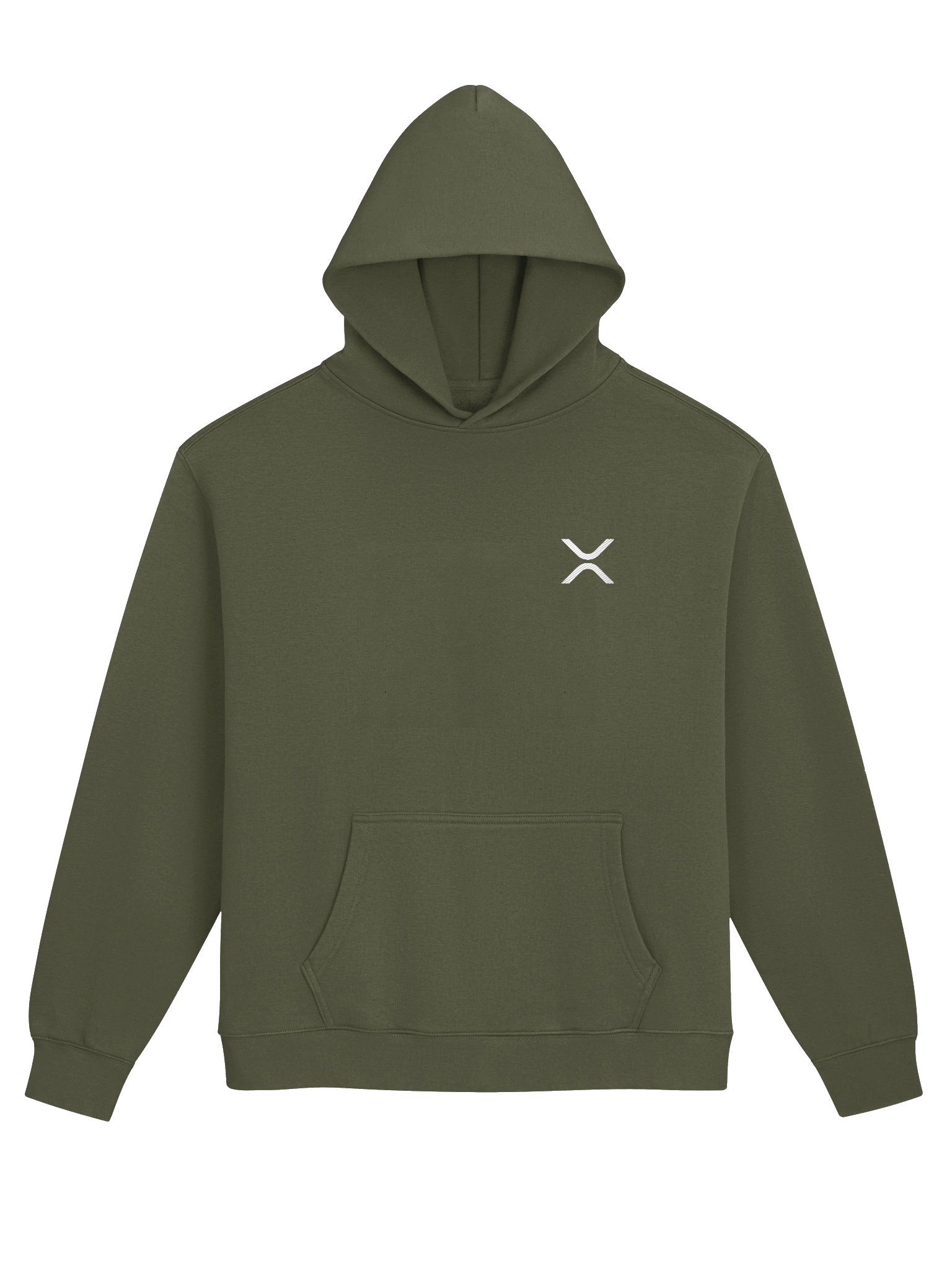 XRP Logo Stick-Hoodie Premium product image (4)
