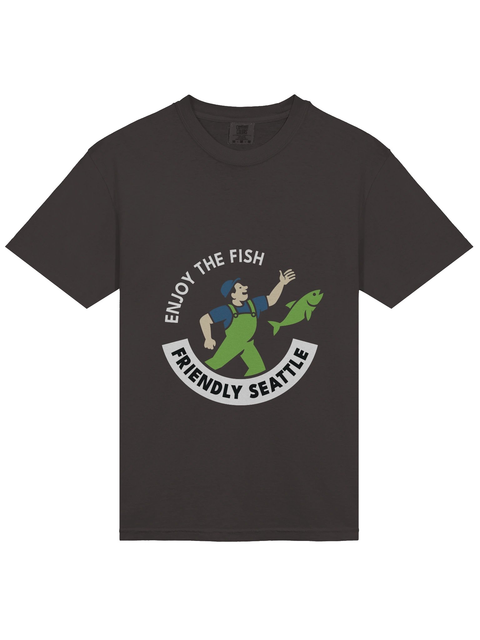 Logo Black/Grey Heavy Cotton Tee product image (23)