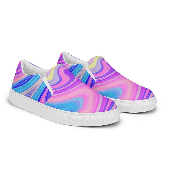 Impressive Waves Canvas Shoes product image (2)