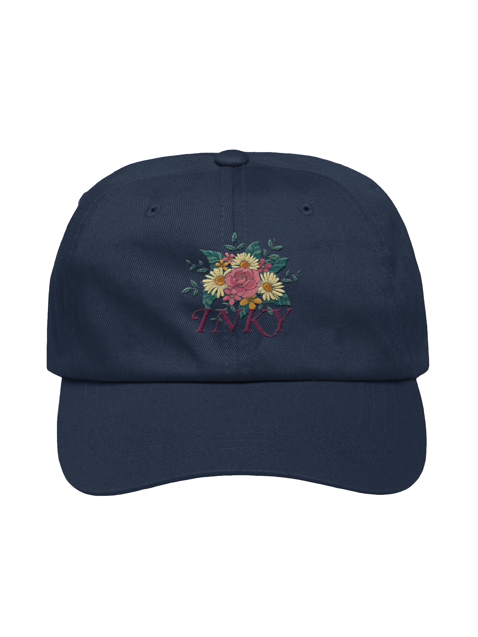 Inky Bloom Dad Hat product image (1)