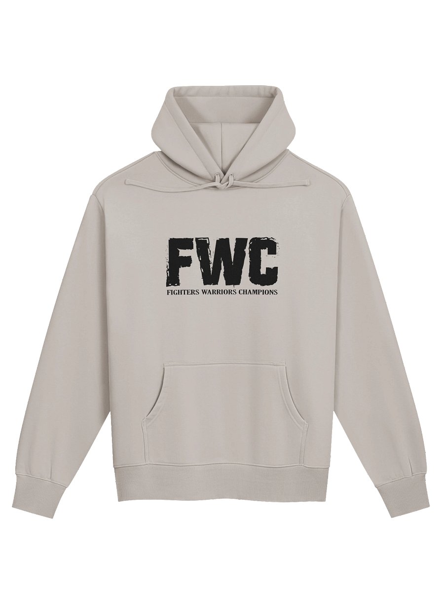 FWC Oversized Hoodie Black Letters product image (1)