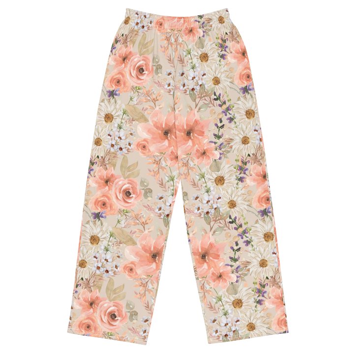 Orange Flowers Pants product image (1)