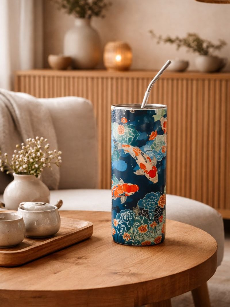 Koi Journey Stainless Steel Tumbler product image (1)