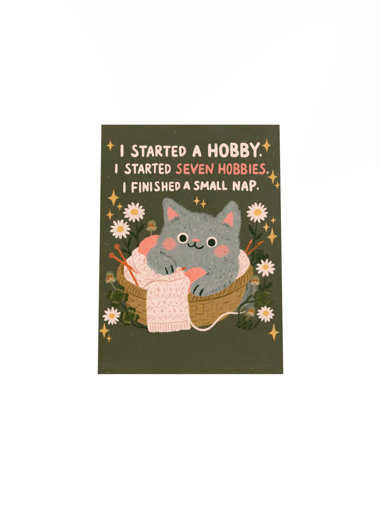 Cat Naps & Hobby Starts Poster product image (28)