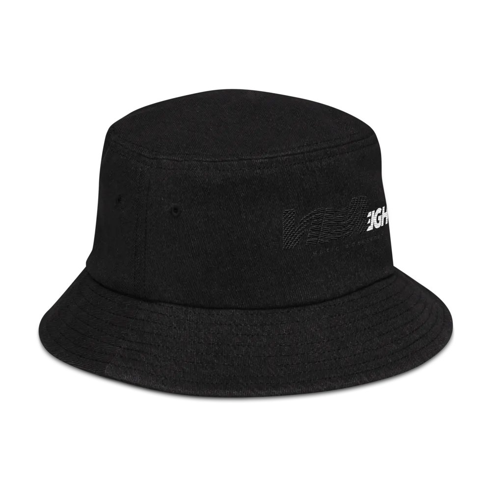 Vibreight Denim Bucket Hat (Dark Vibes Colorway) product image (3)