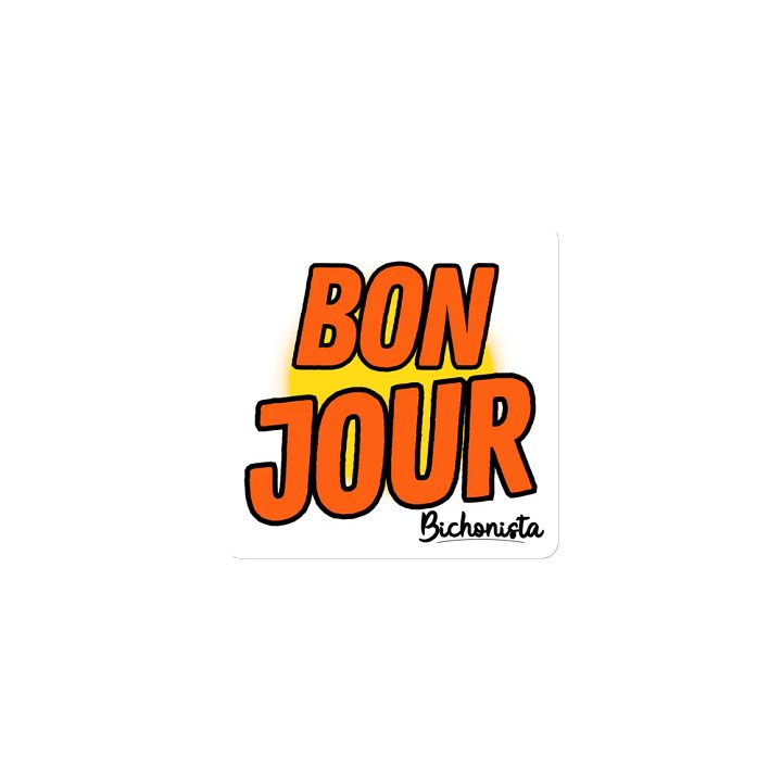 Magnet Emote "Bonjour" product image (1)