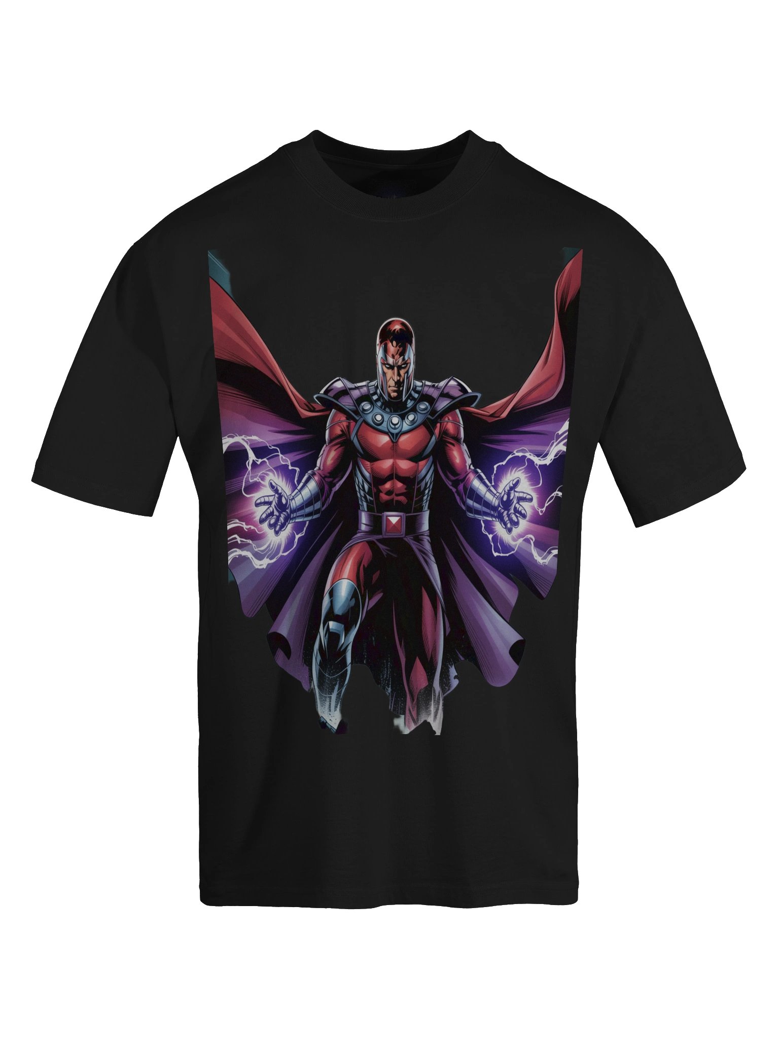 Magneto's Veil of Vengeance – Premium Oversized Faded T-Shirt product image (1)