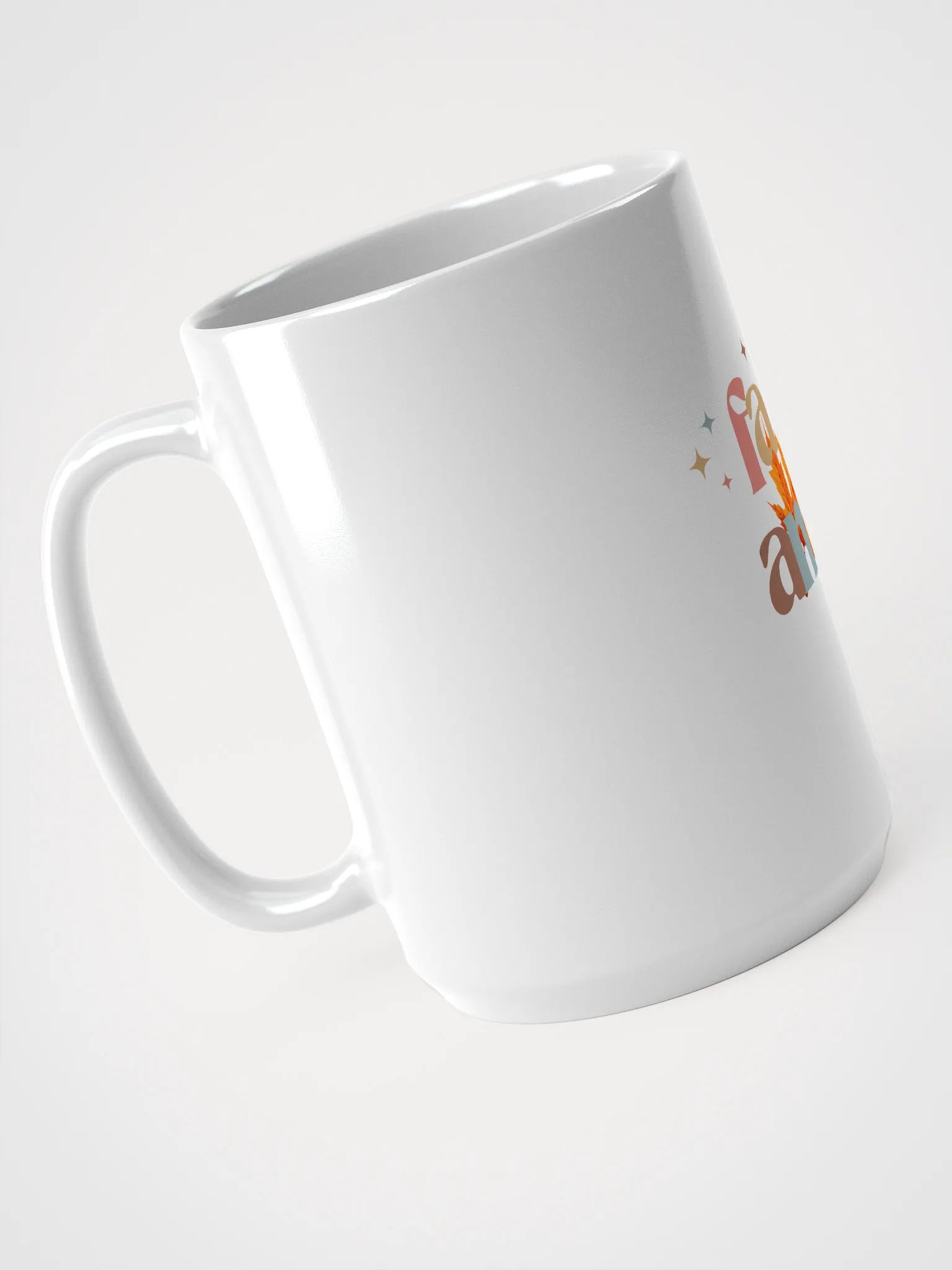 Autumn Bliss White Glossy Mug product image (3)