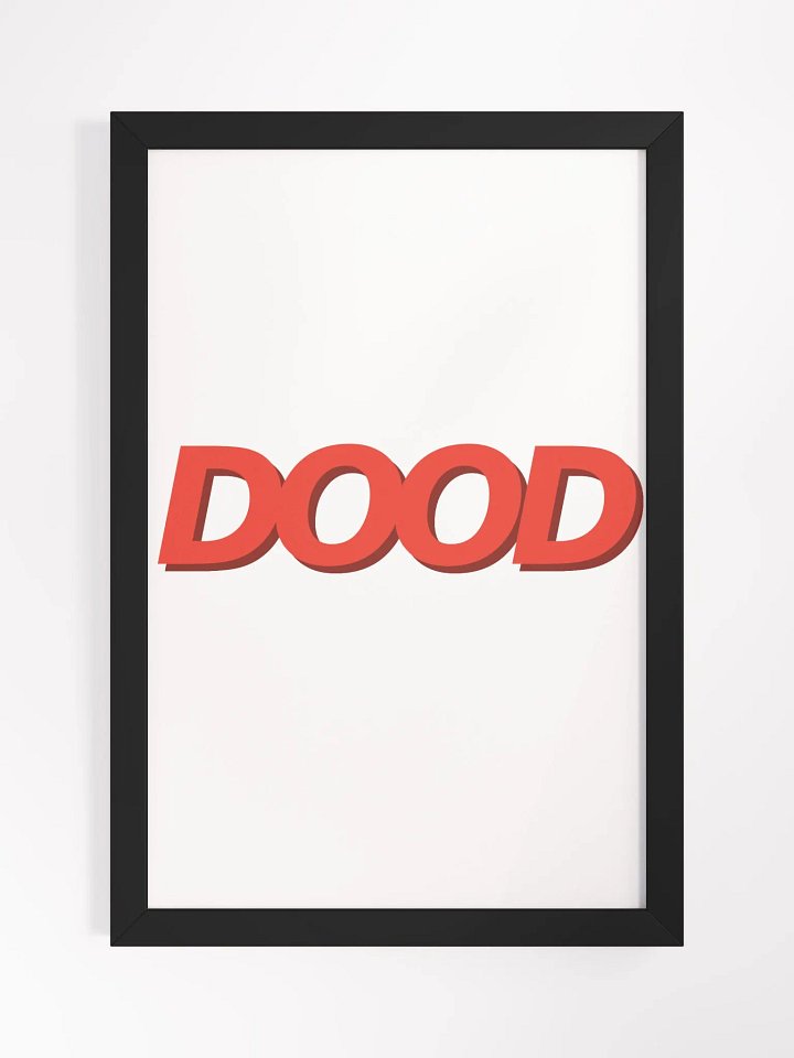 DOOD Team Wall Art product image (1)