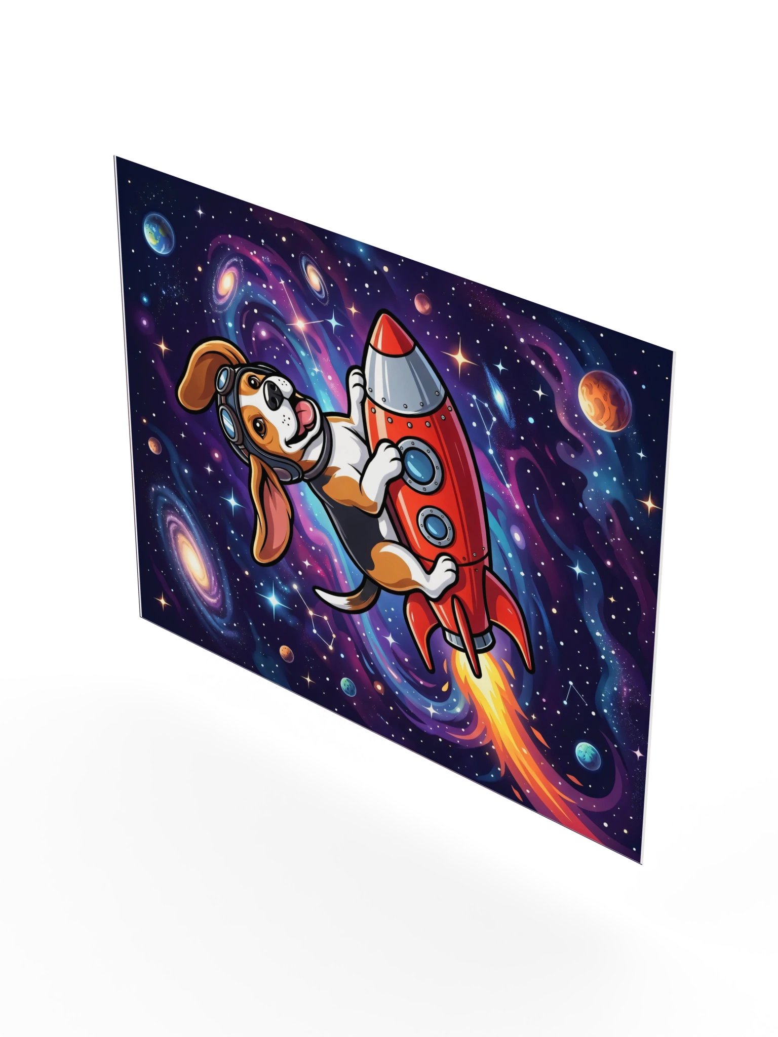 Rocket Beagle Poster product image (22)