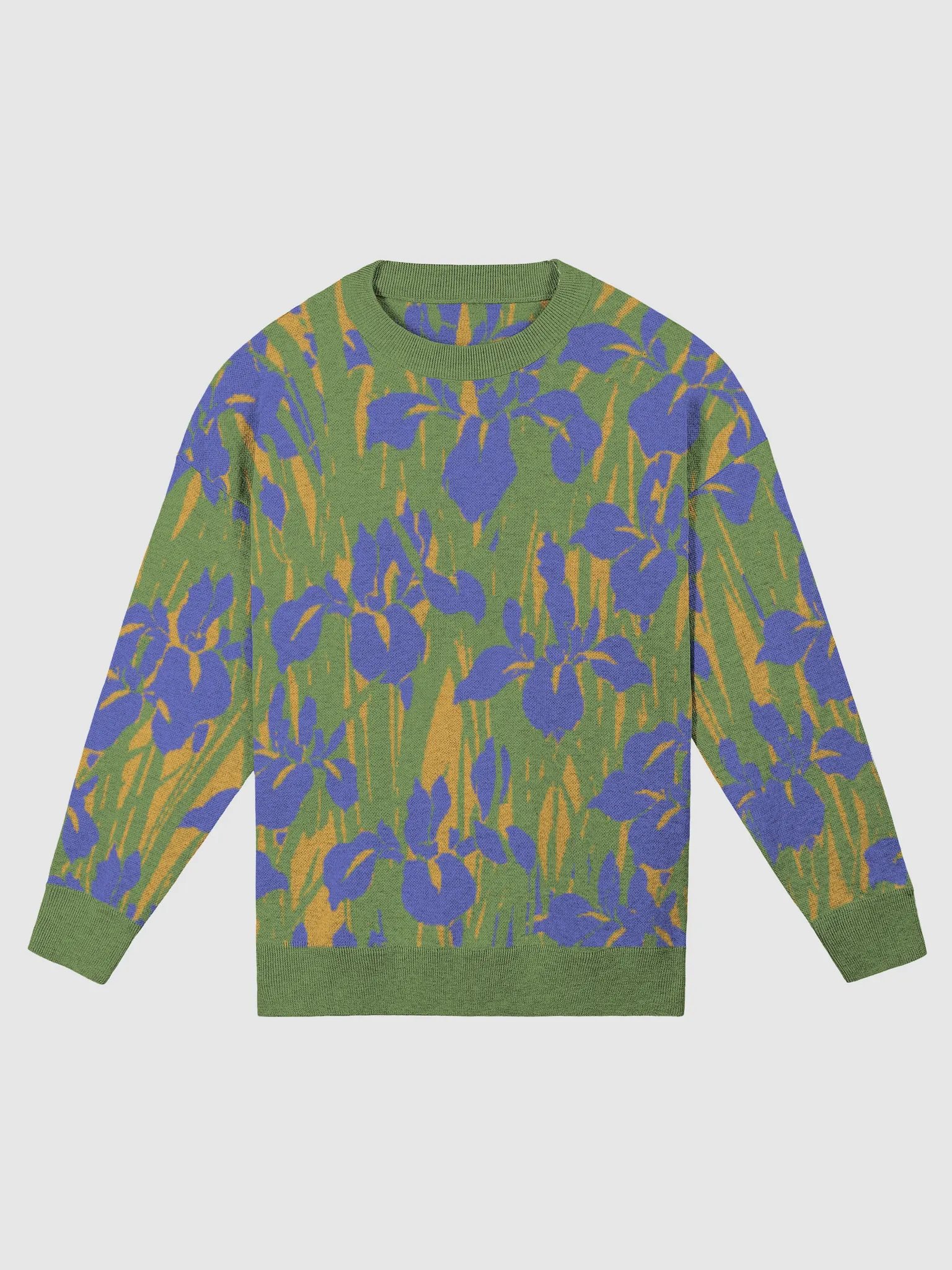 Blue Iris Relaxed Knit Sweater product image (1)