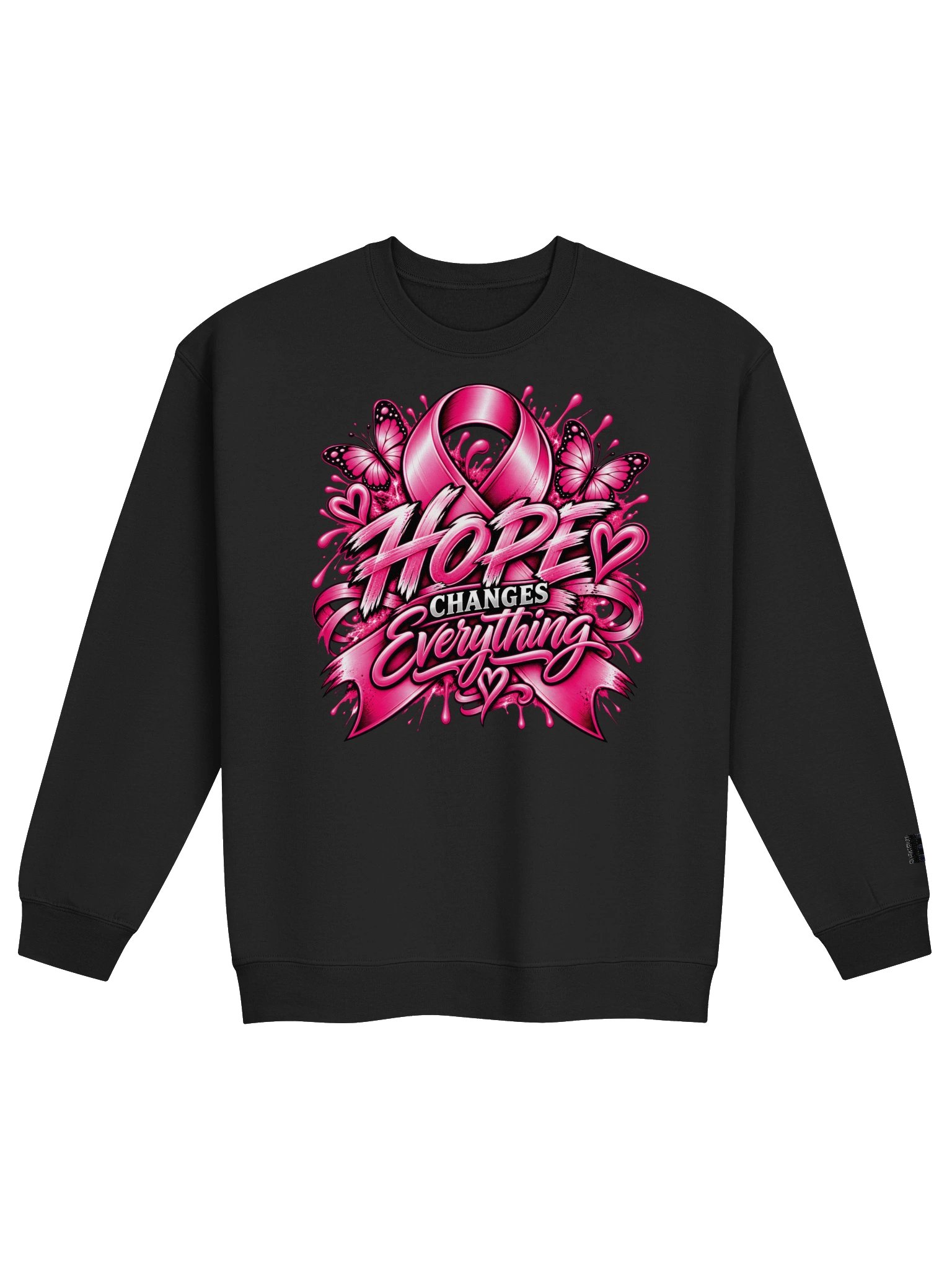 Blacktop Brand Breast Cancer Awareness Crewneck Sweatshirt product image (1)