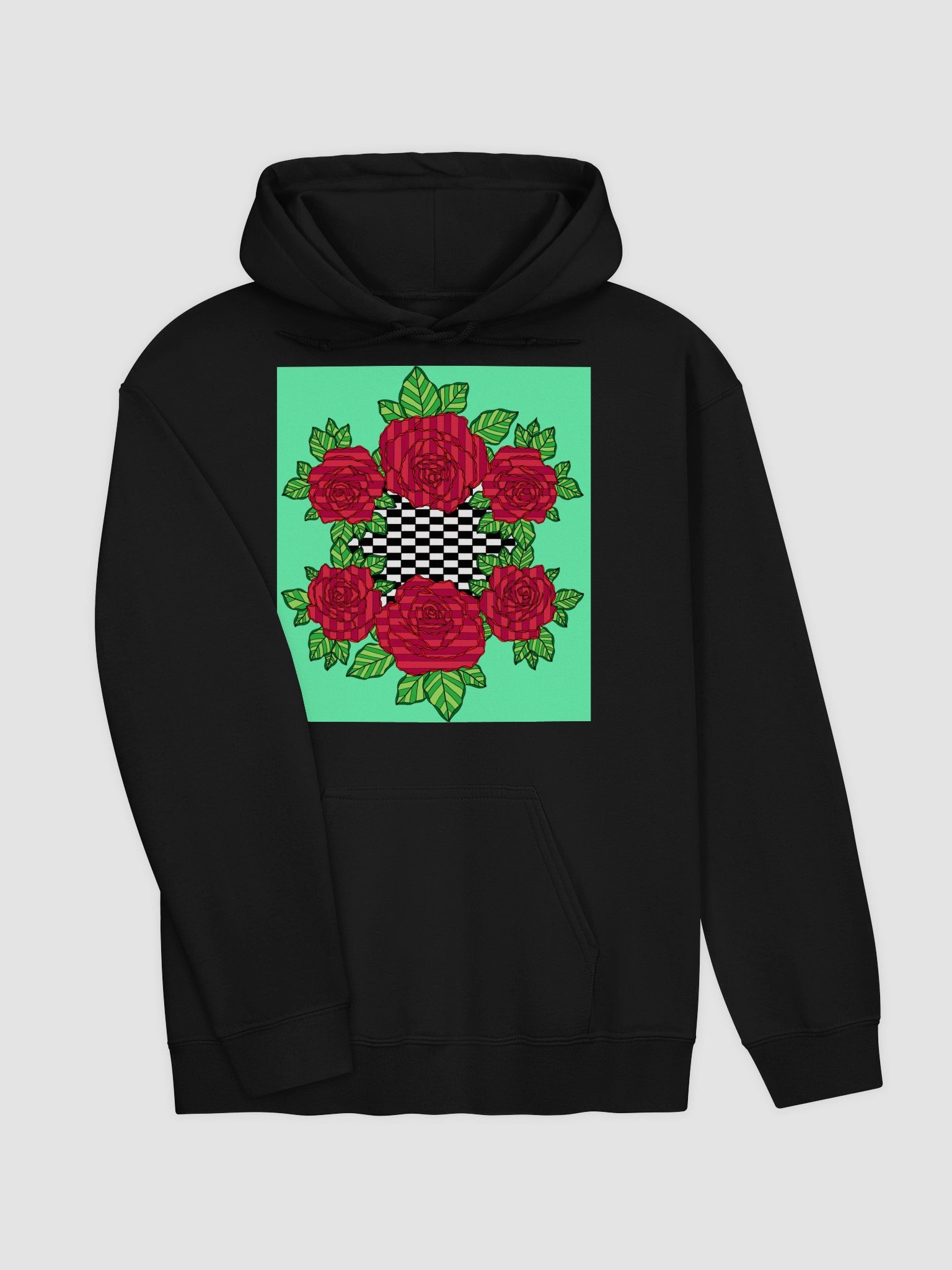 Gildan Classic Hoodie (Rose-Green) product image (13)
