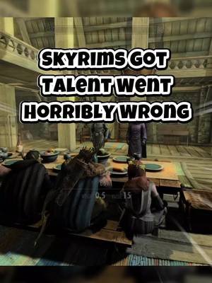 When Skyrim got Talent goes HORRIBLY wrong in Daedric Online. #skyrim #skyrimrp #skyrimtiktok #Daedriconline #keizaalonline 