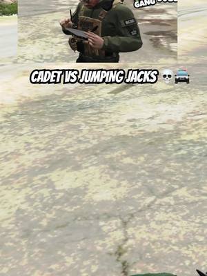 Cadet Couldn’t Figure Out How To Do Jumping Jacks 💀🚔 #HeadlinerRP #FIVEM #GTAVRP #PD