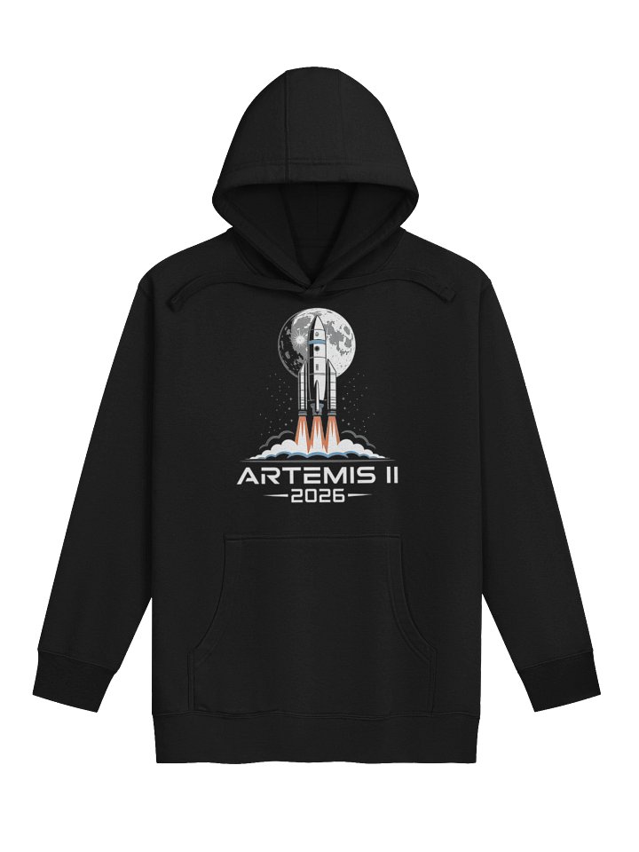 Artemis II Launch to The Moon Space Mission 2026 Hoodie product image (1)