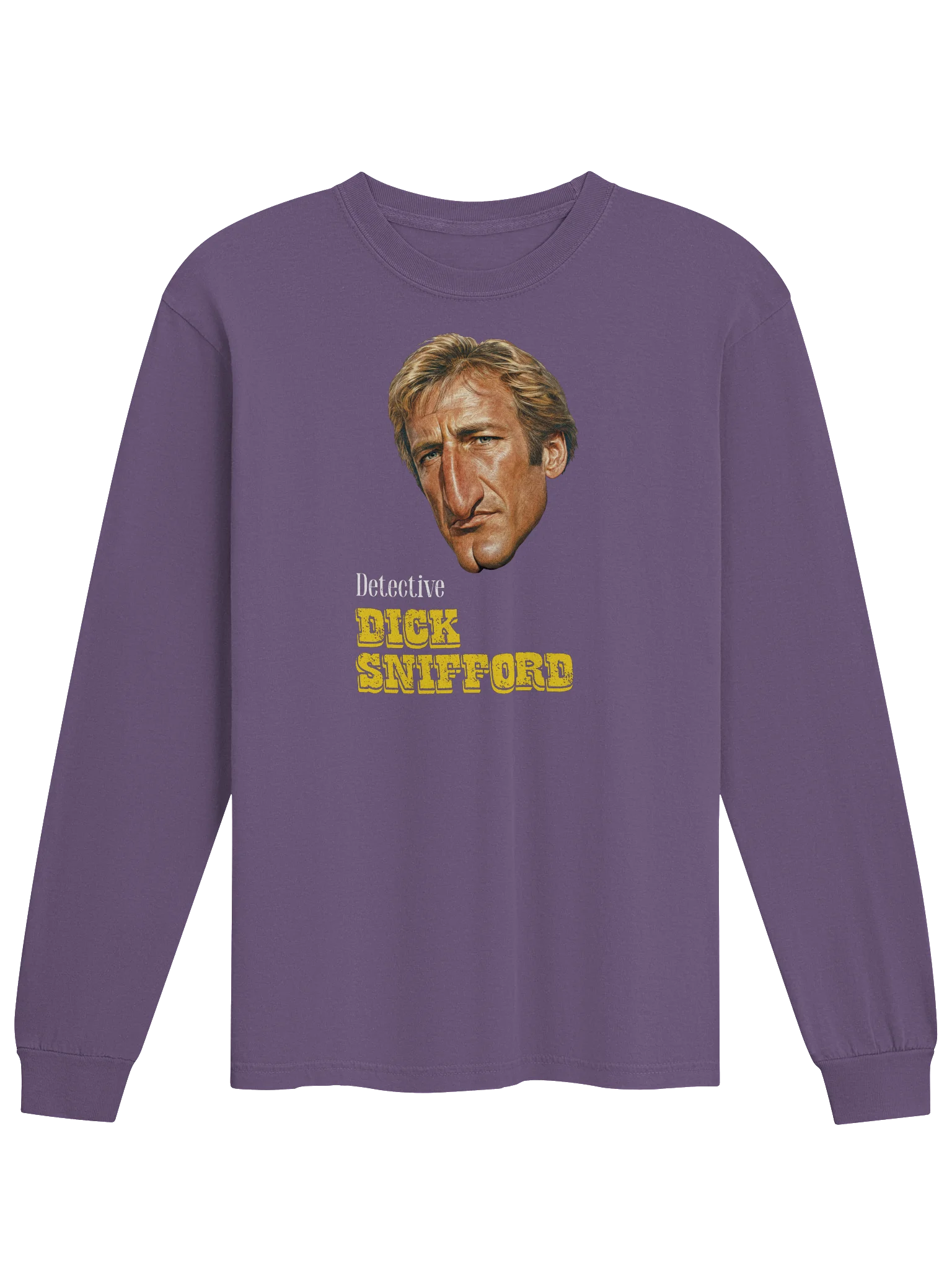 Dick Snifford Portrait Long Sleeve T-Shirt product image (9)