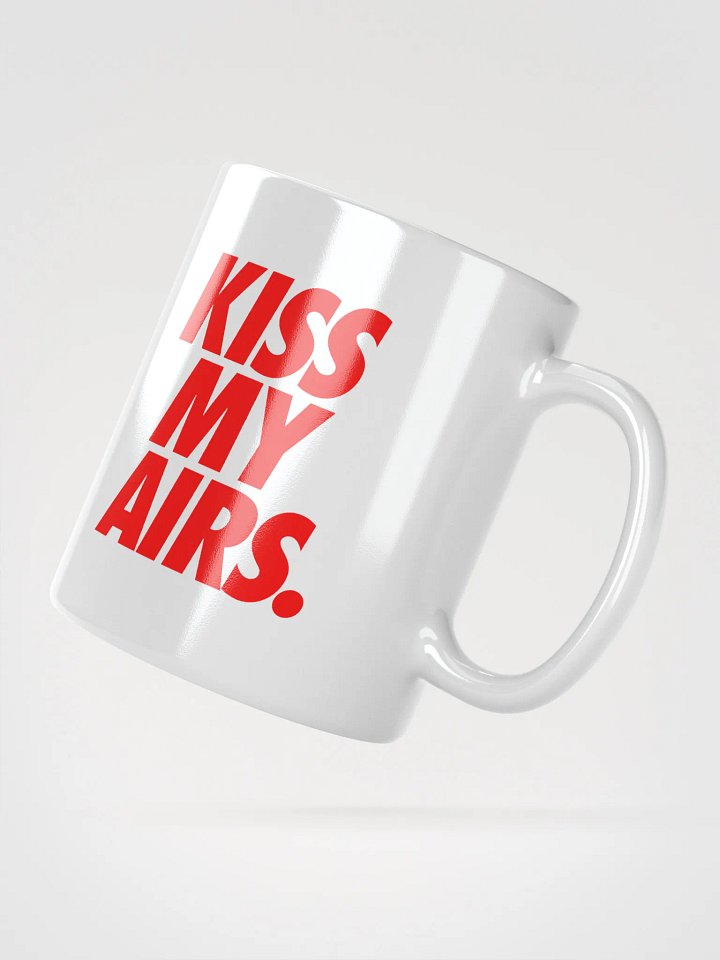 Kiss My Airs MUG - RED LOGO product image (4)