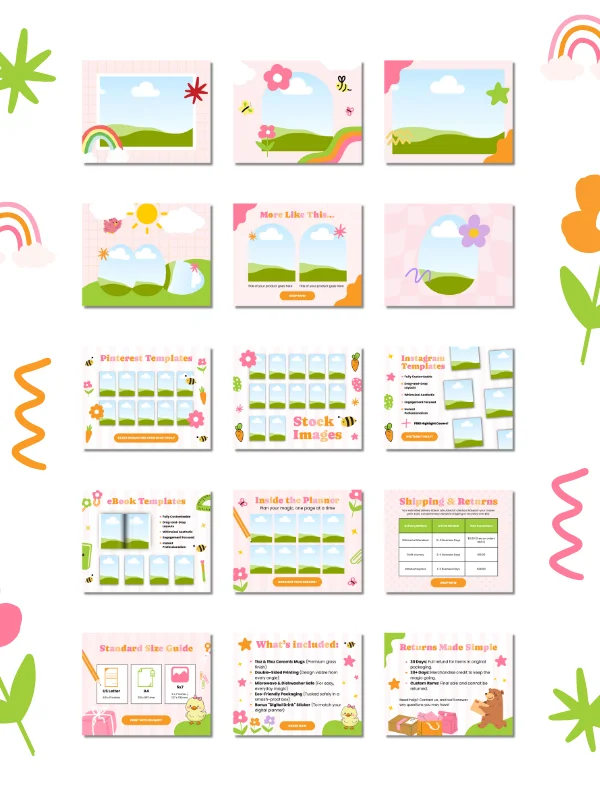 GARDEN MRR/PLR Etsy Listing Mockups product image (2)