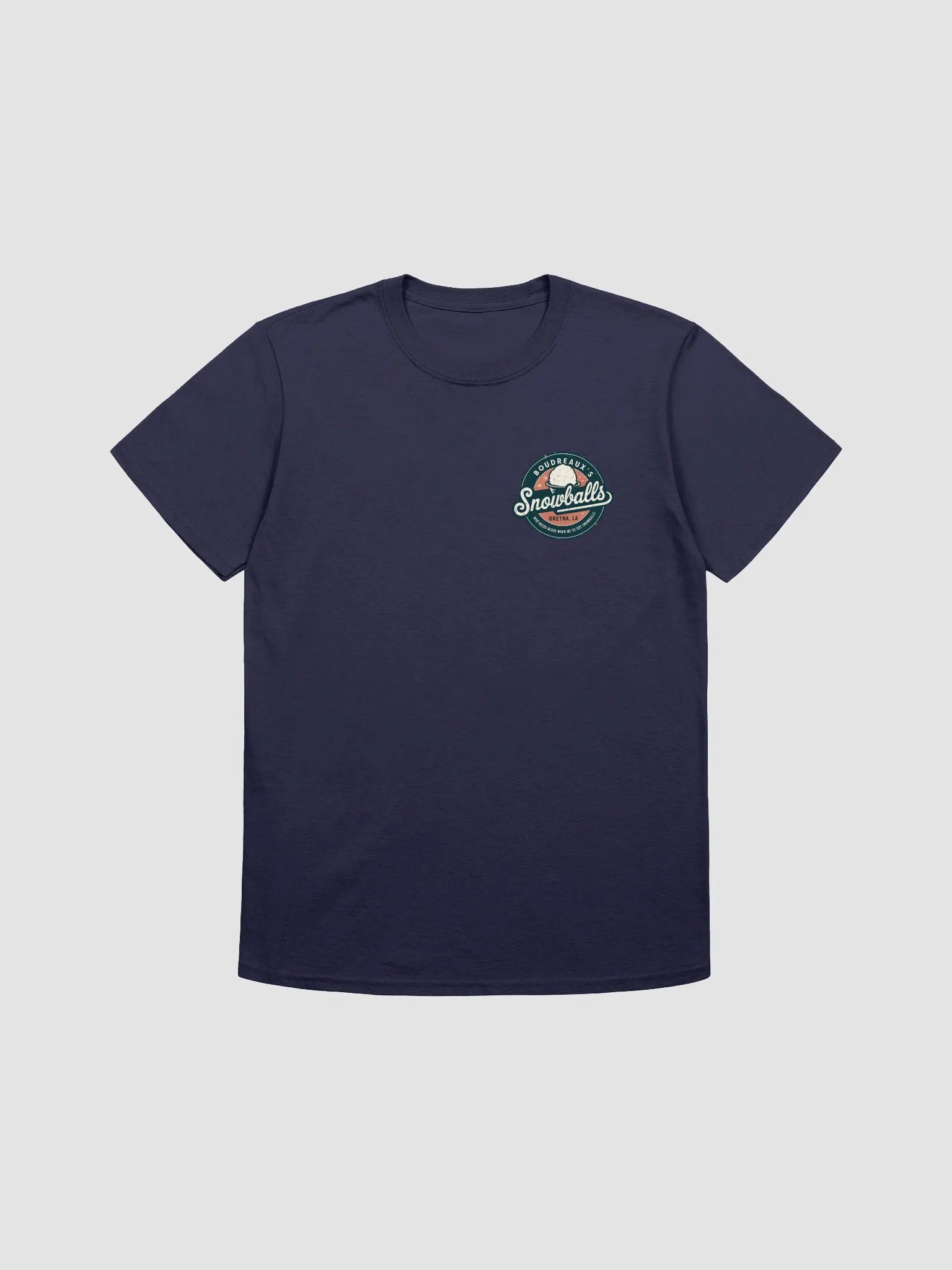 Boudreaux's Snowballs Logo T-Shirt product image (29)