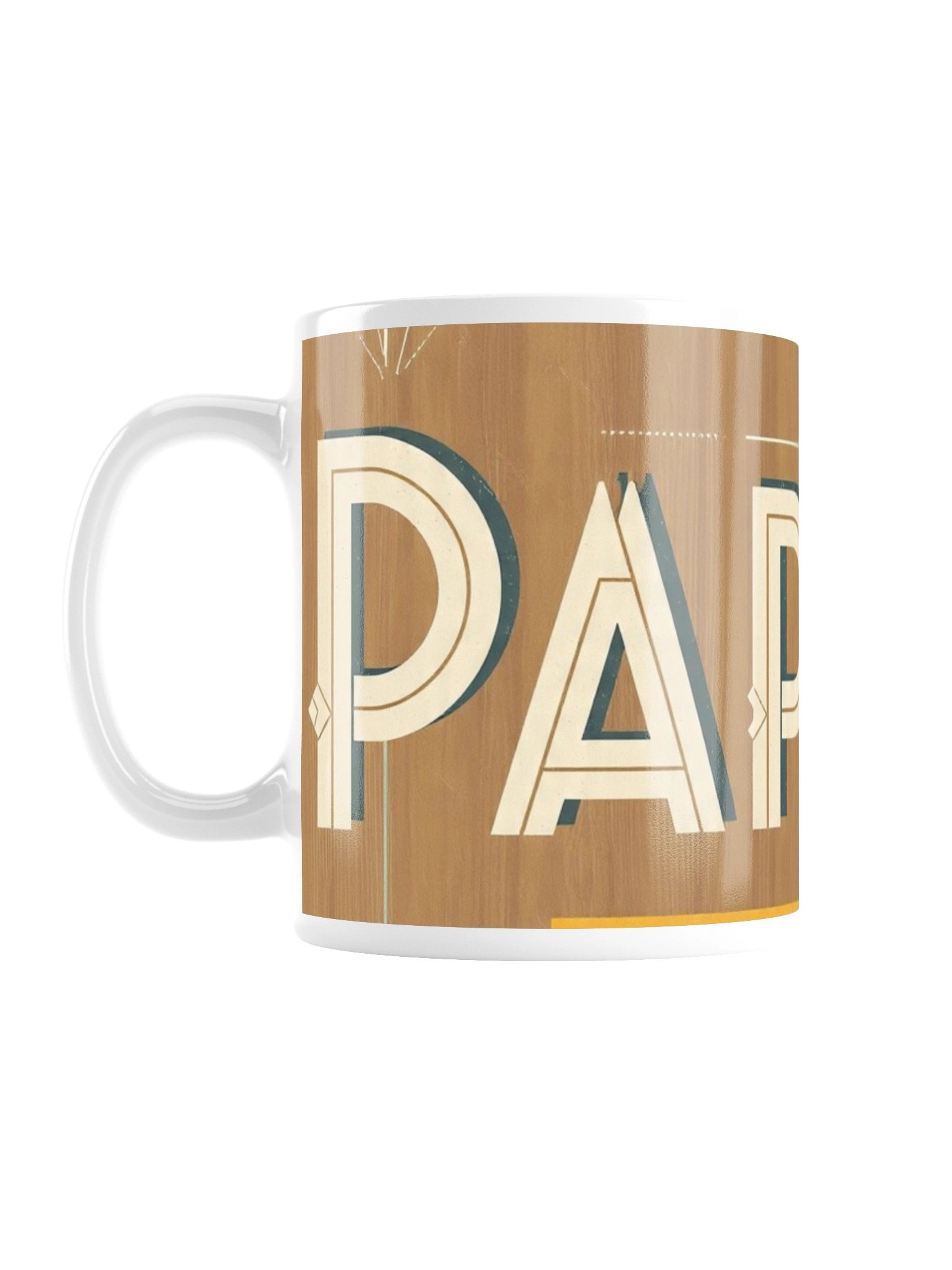PAP Wood-Style Glossy Mug product image (1)