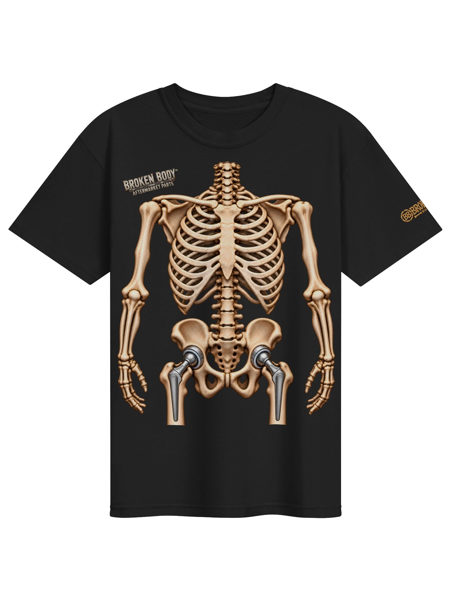Double Hip Replacement Shirt — Aftermarket Parts Surgery Tee | Rebuild Shop product image (2)