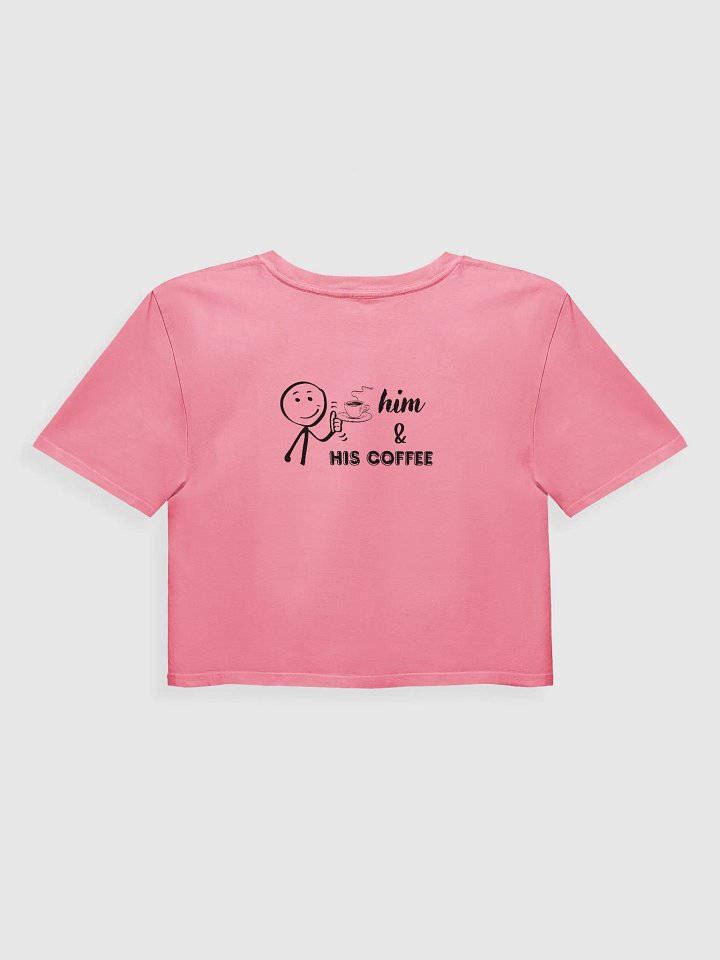 Him & Coffee - Simple Life Crop Top" product image (8)