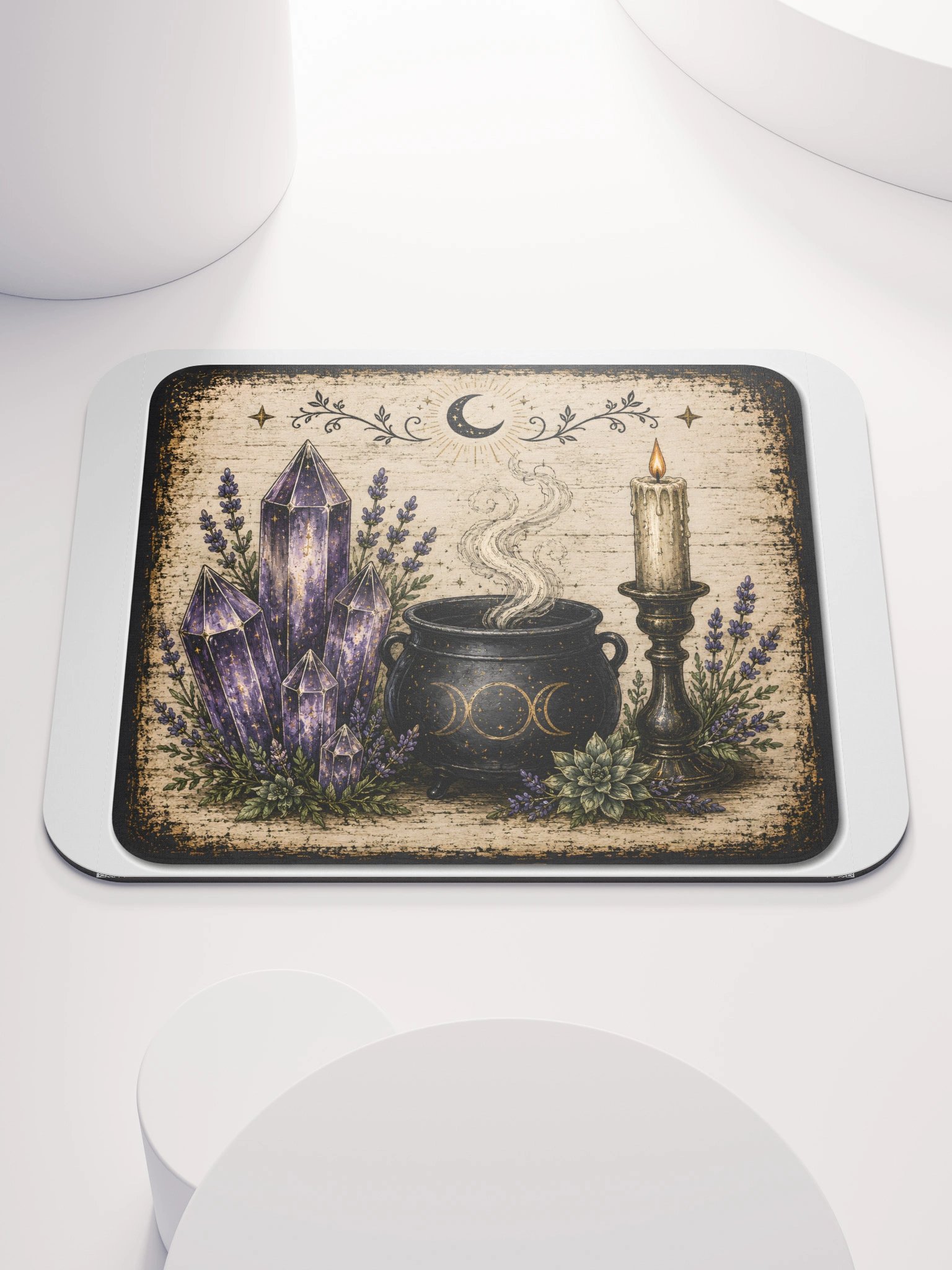Crystals, Cauldrons & Candlesticks Mouse Pad product image (1)
