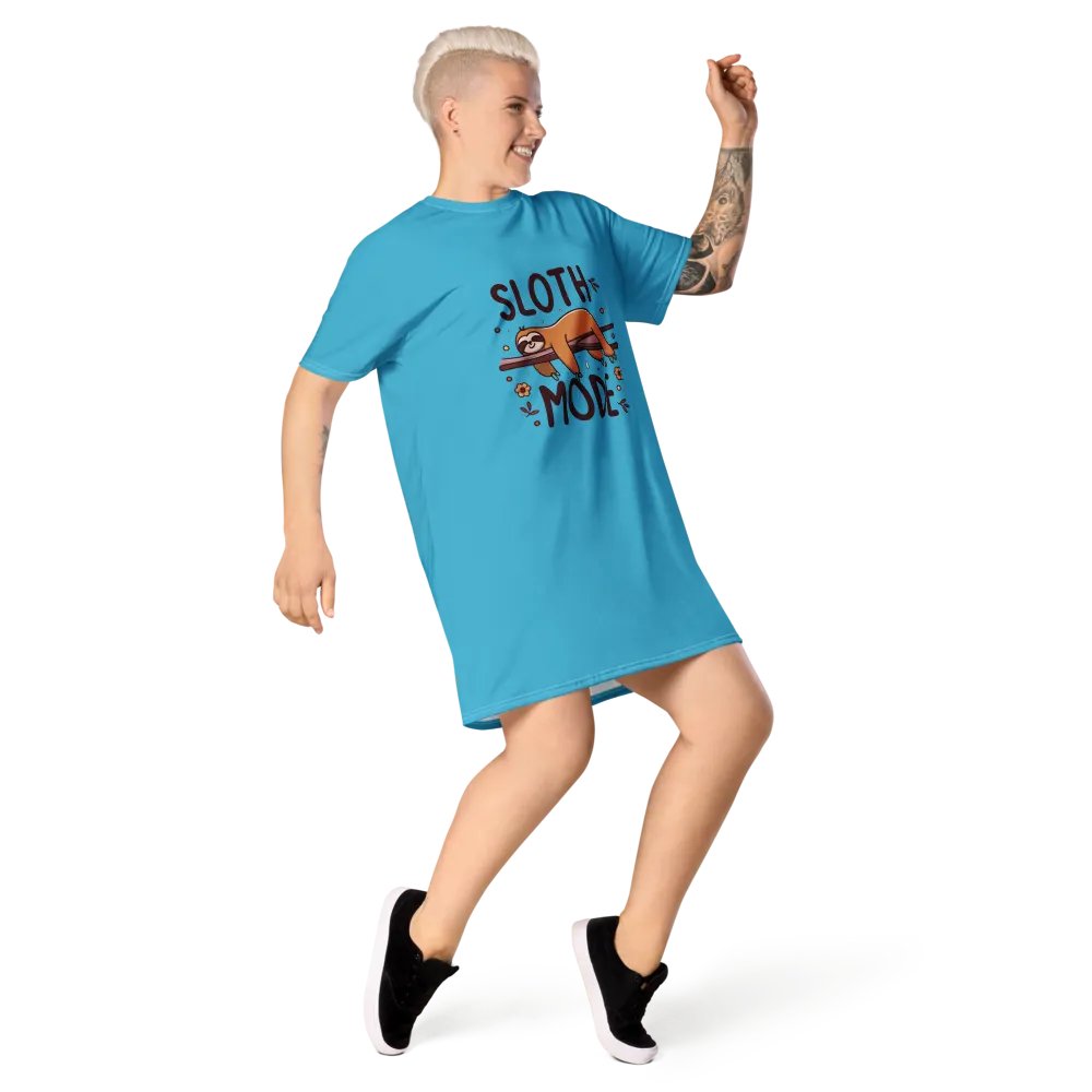 Sloth Mode - Shirt Dress product image (6)