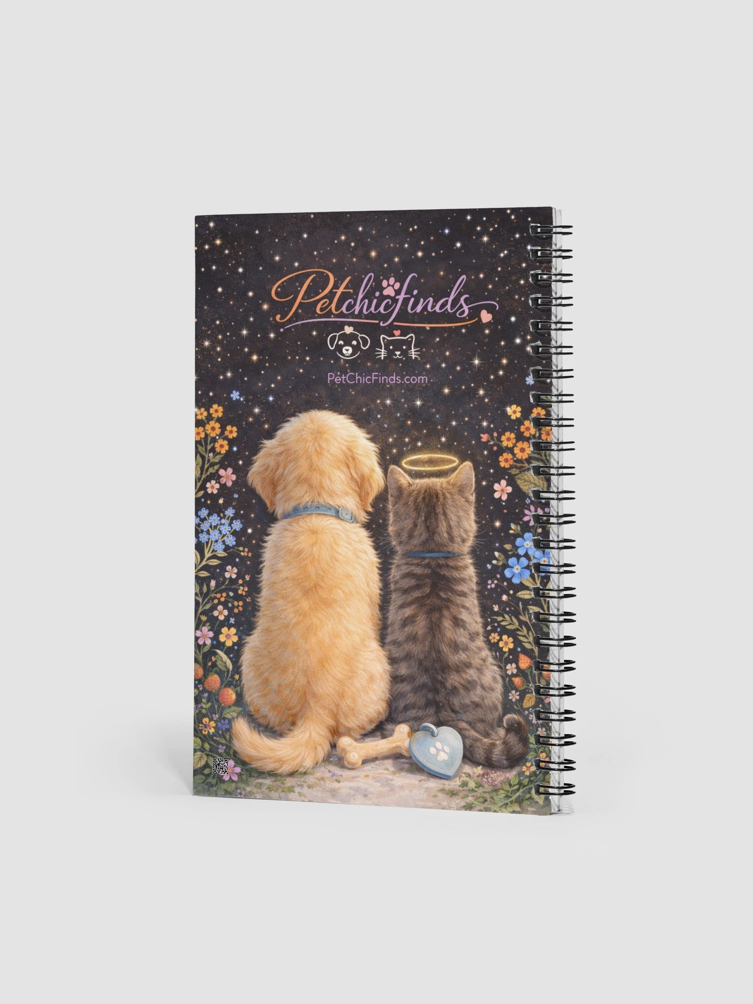 Whimsical Pet Friends Spiral Notebook product image (2)