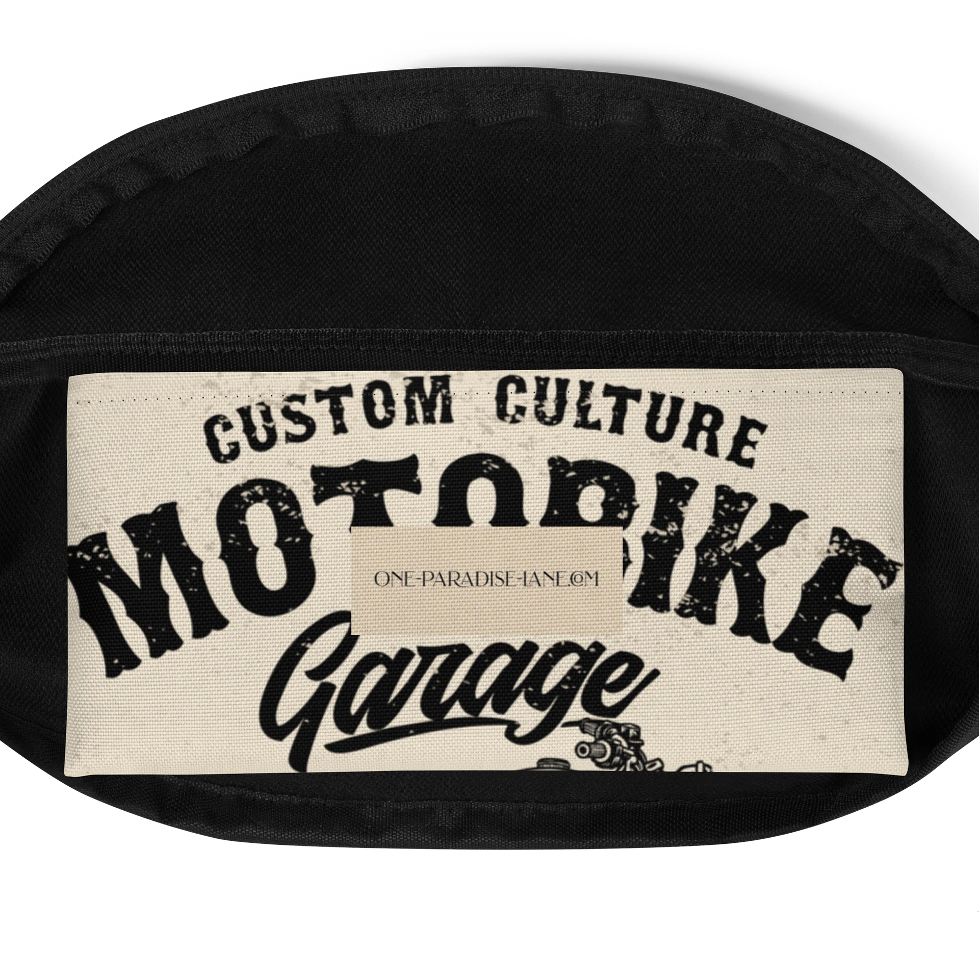 Vintage Motobike Garage Belt Bag product image (7)