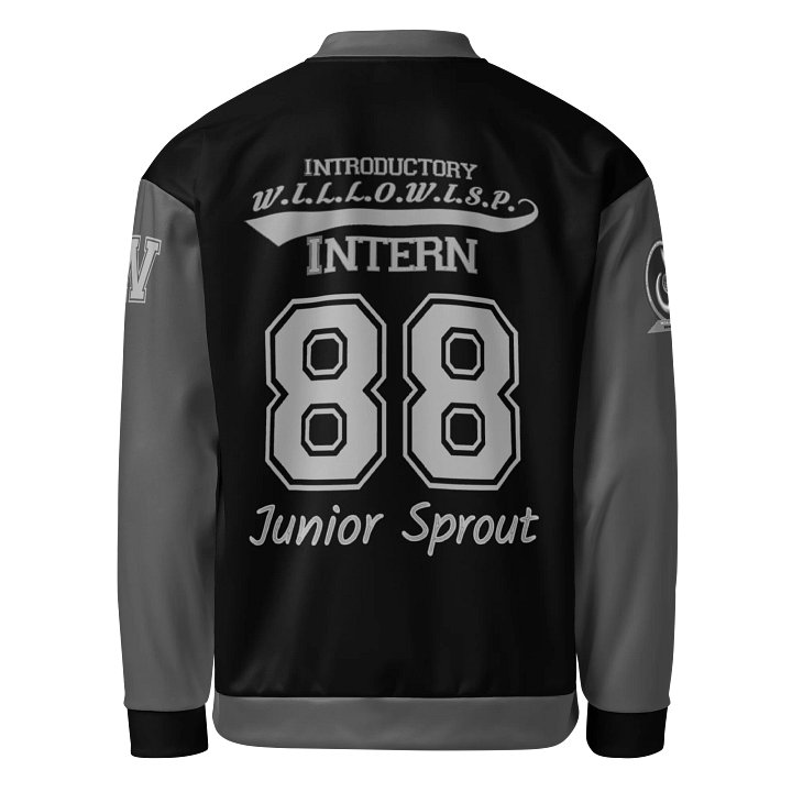 WILLOWISP Intern Varsity Jacket (black) product image (2)