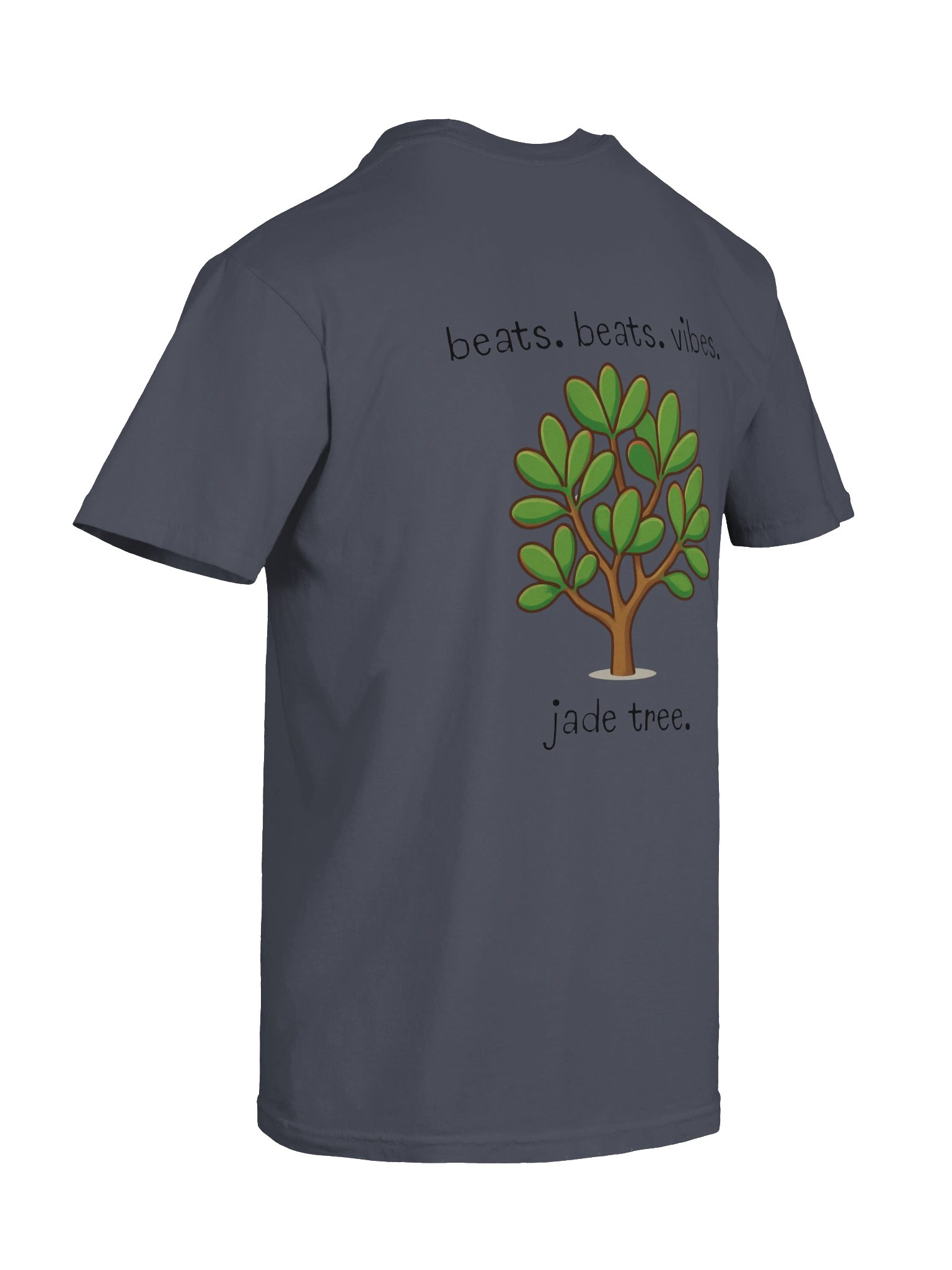 T-Shirt beats. beats. vibes. Printed (Back) product image (8)