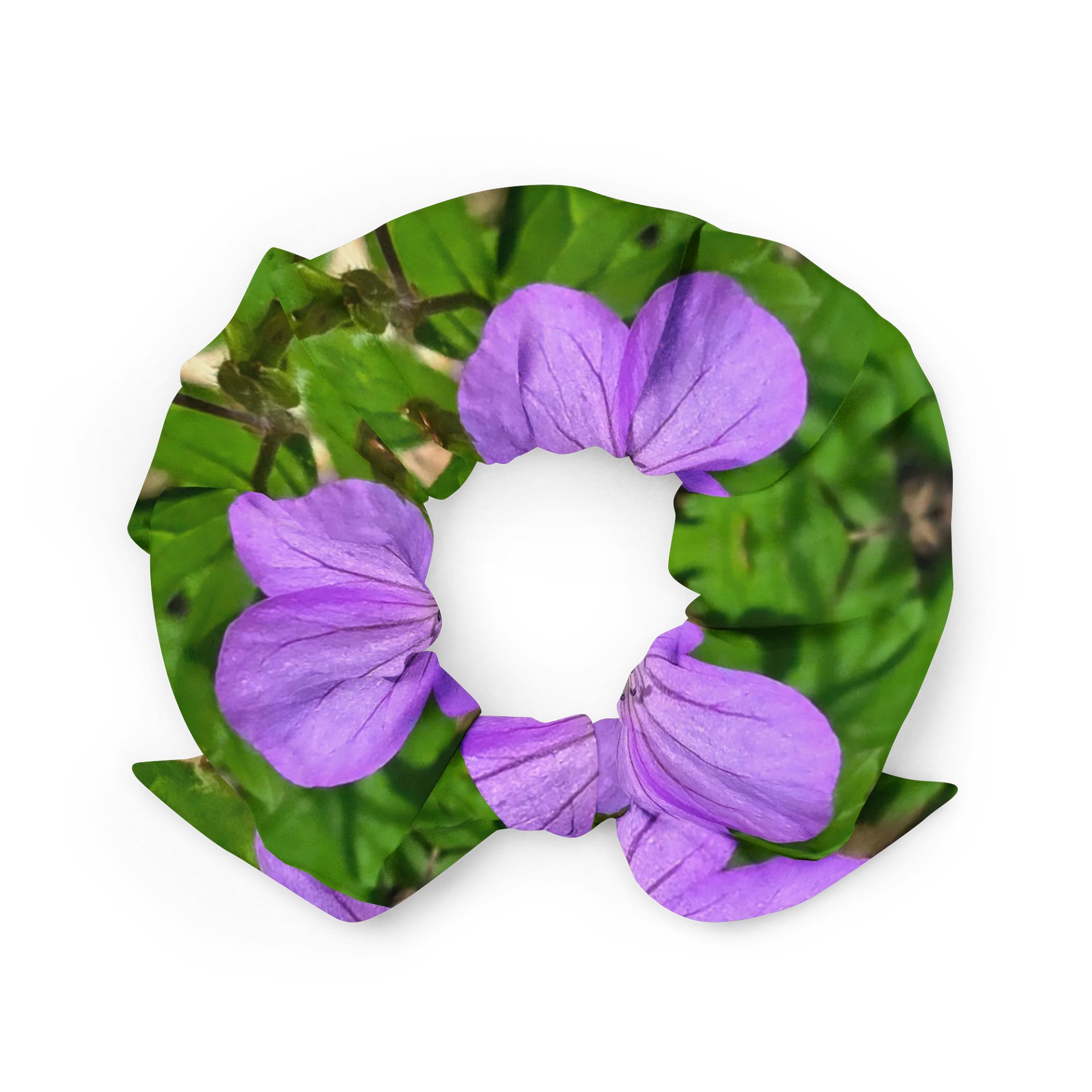Purple Petal All-Over Scrunchie product image (2)