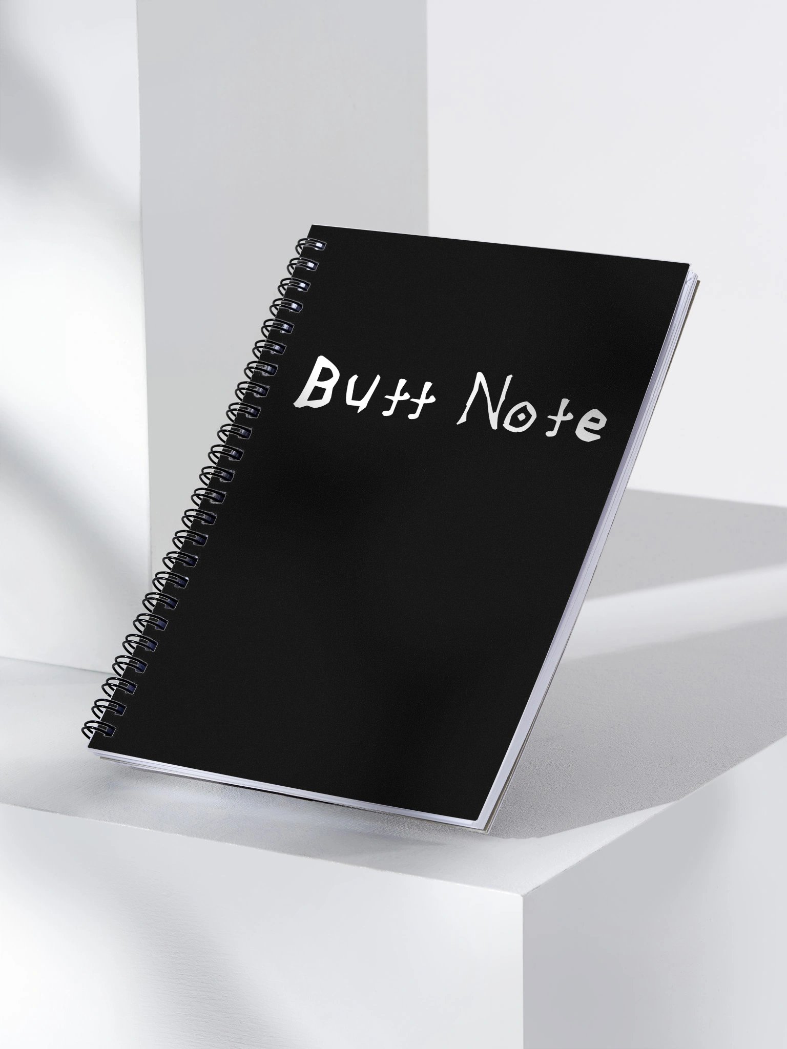 Butt Note Spiral Notebook product image (3)