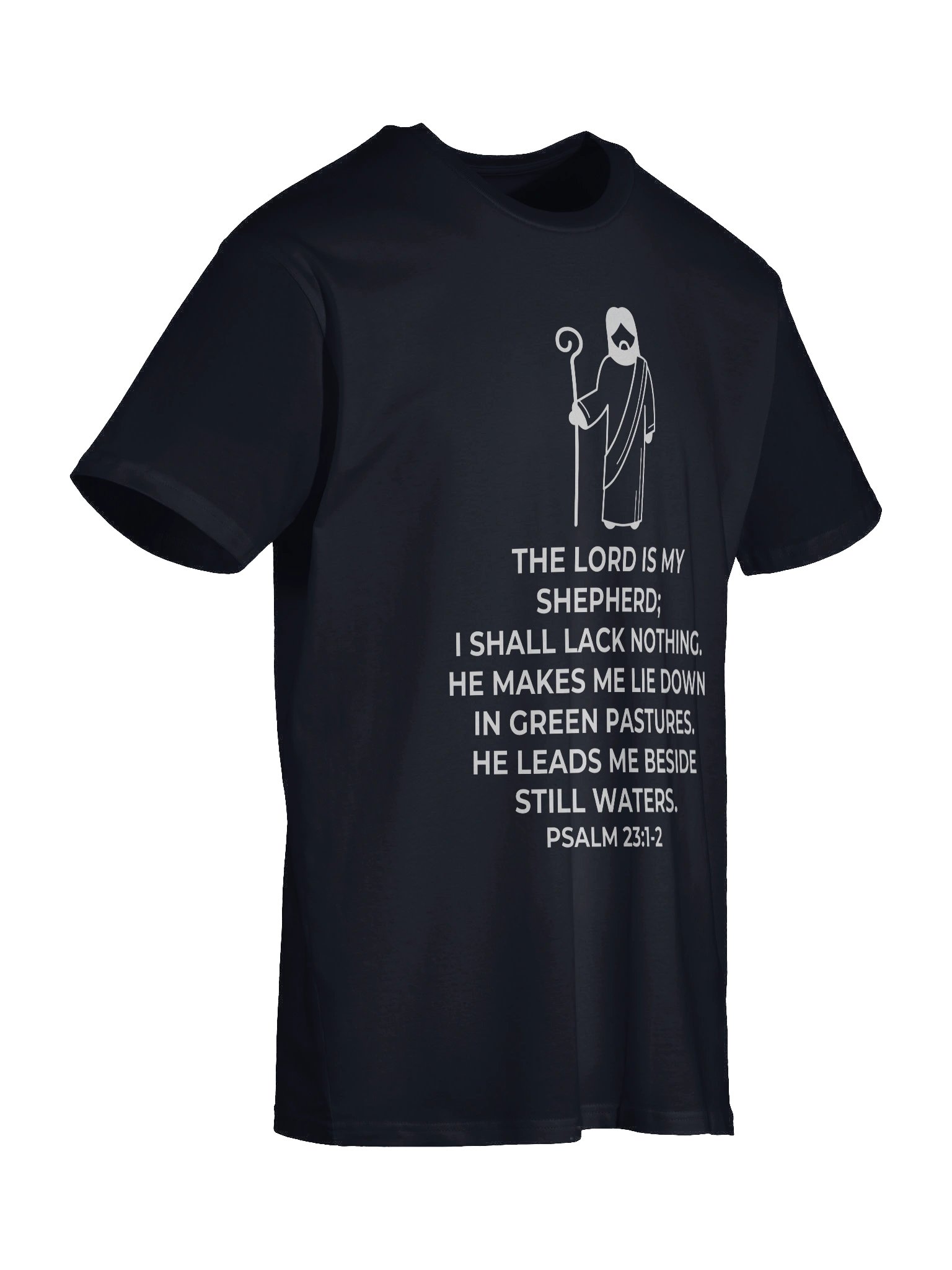 Psalm 23:1 Unisex Tee product image (16)
