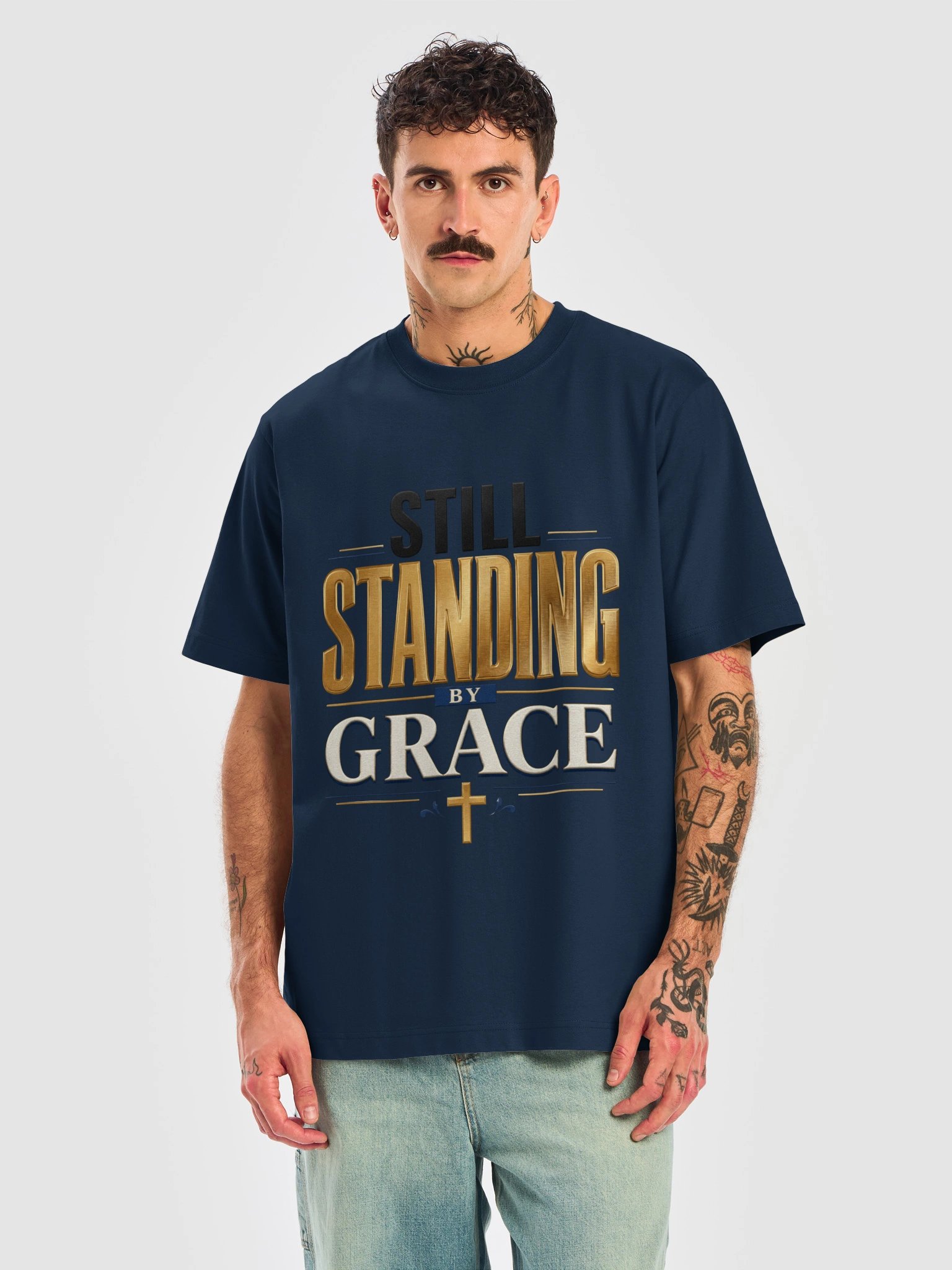 Still Standing by Grace Cross Tee product image (5)