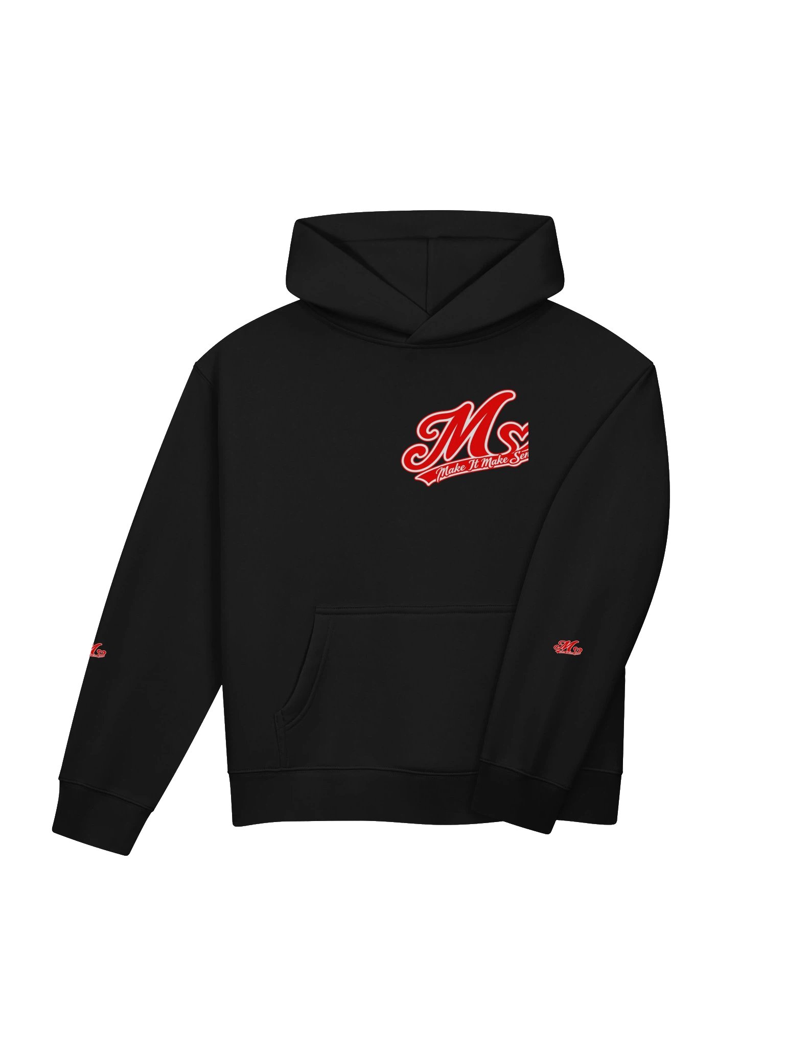 Make It Make Sense Women’s Heart Logo Hoodie product image (7)