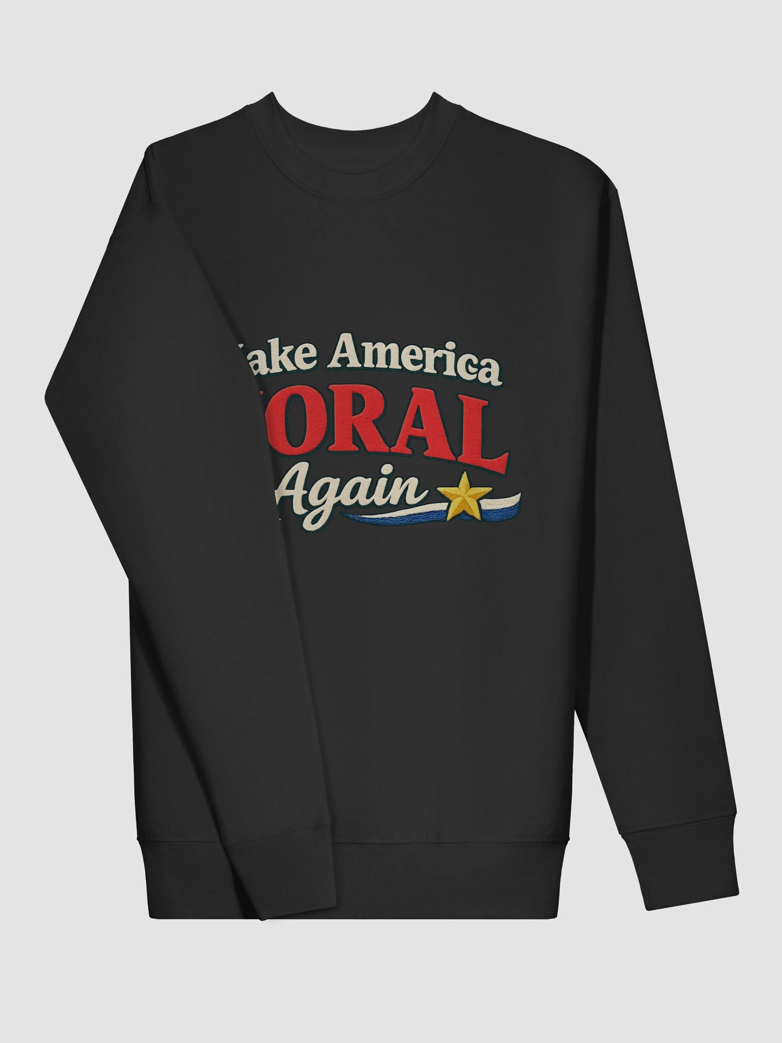 MAMA Patriotic Slogan Sweater – Make America Moral Again product image (3)