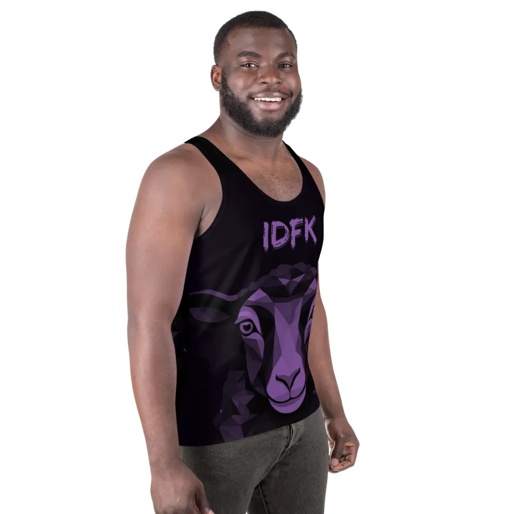 IDFK Black Sheep Full Purple Tank Top product image (8)