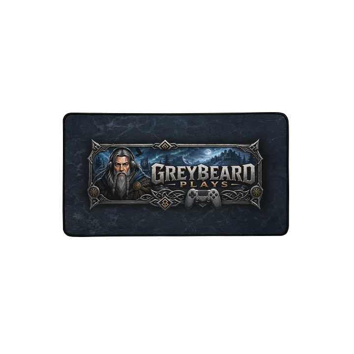 Greybeard Plays Gaming Desk Mat product image (2)