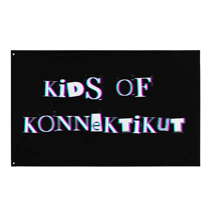 Kids Of Konnektikut Flag product image (1)