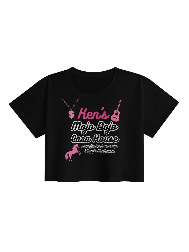 Barbie Movie Ken's Mojo Dojo Casa House Crop Top product image (1)