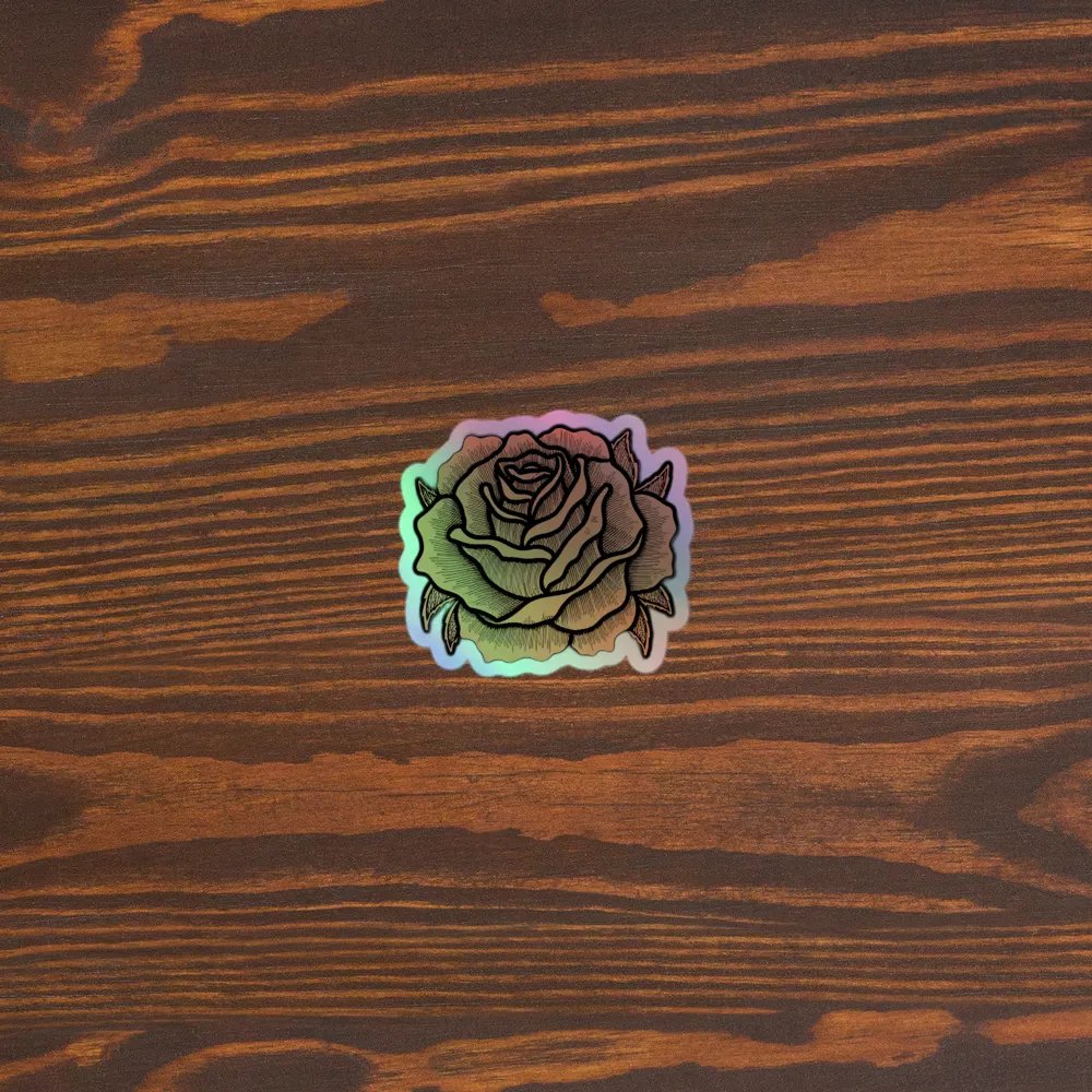 Enchanted Rose Kiss-Cut Sticker Sheet product image (5)
