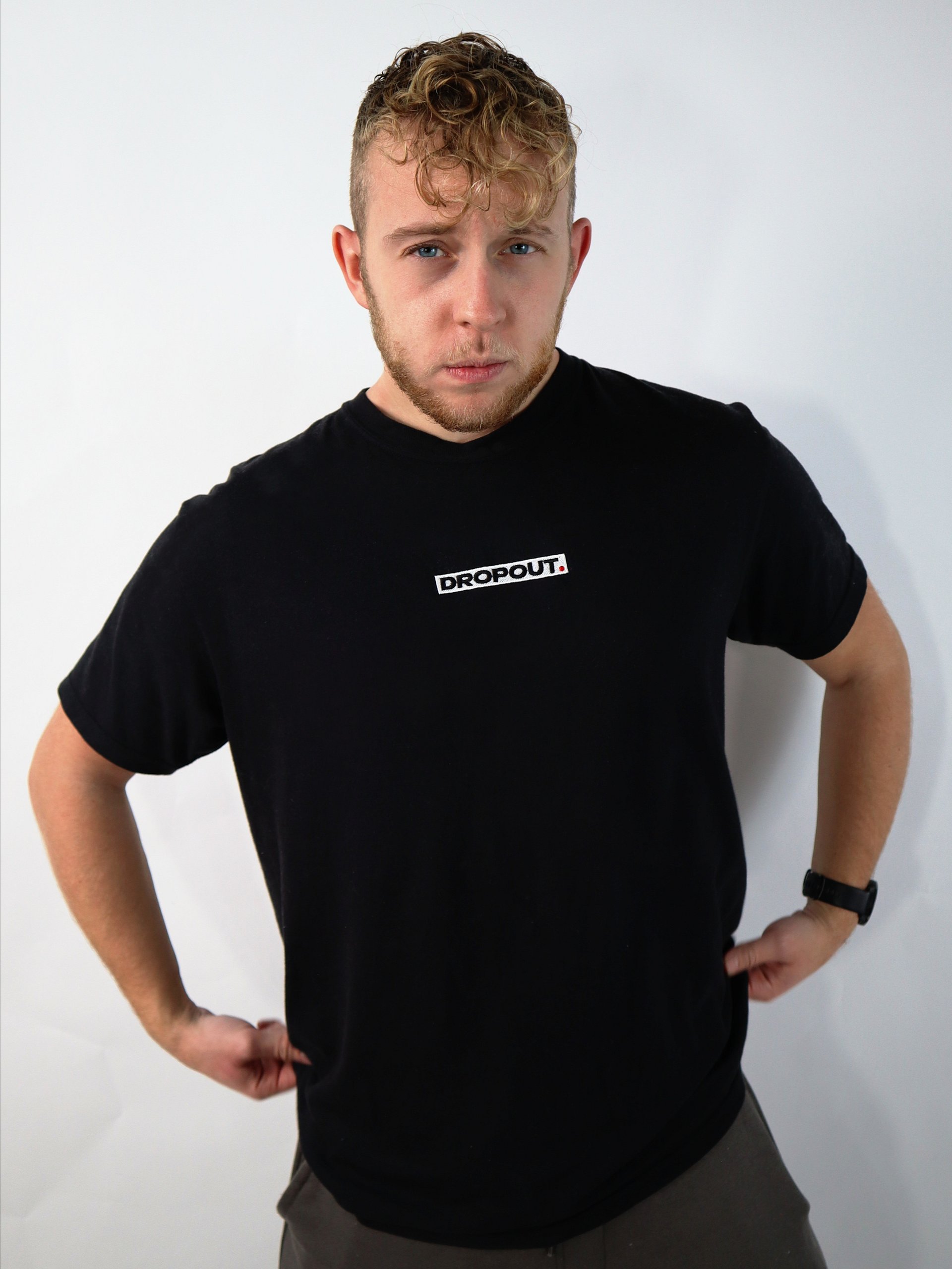 DROPOUTS: REBOOTED TEE (Black) product image (4)