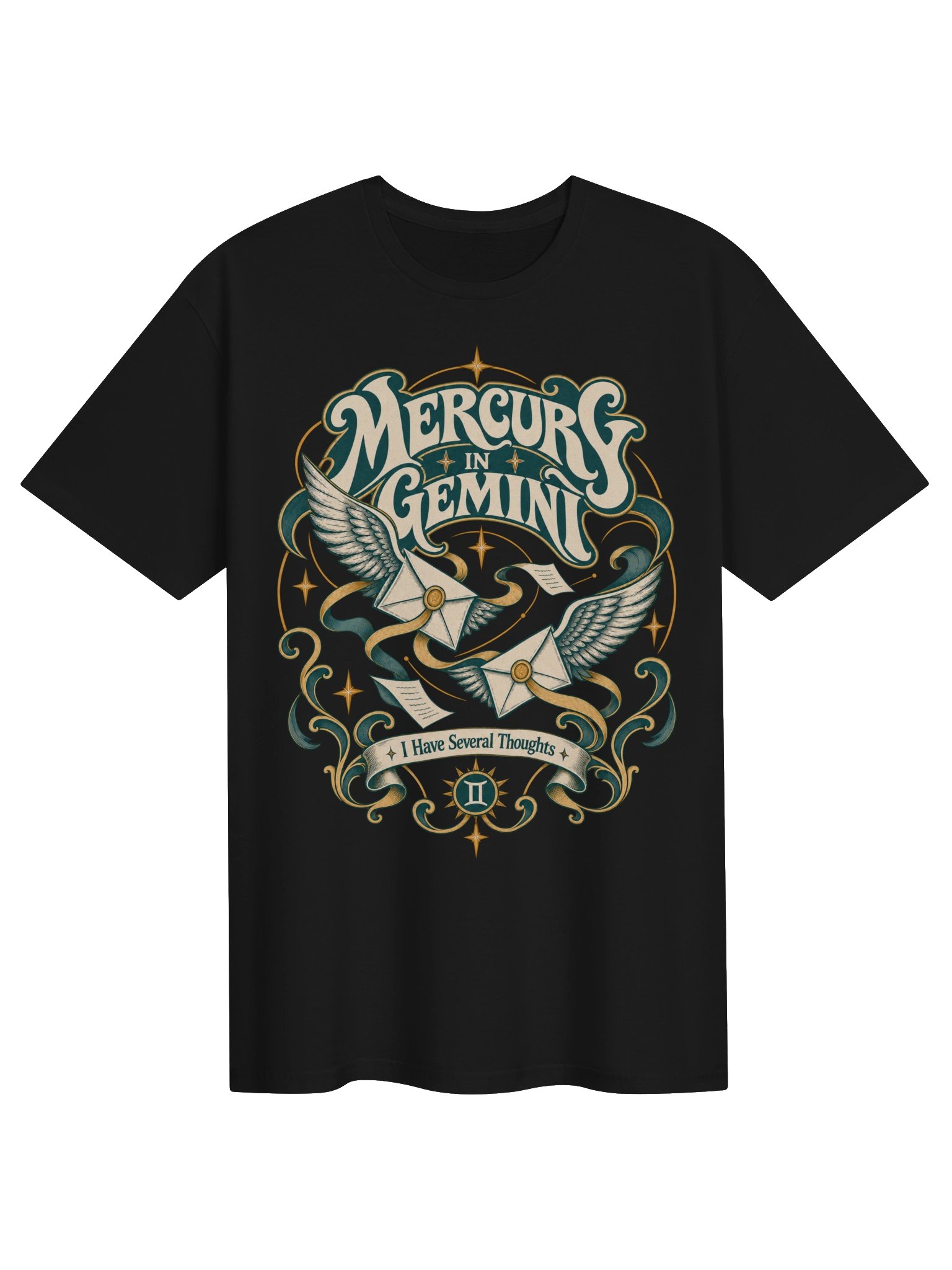 Mercury in Gemini I Have Several Thoughts Tee product image (31)