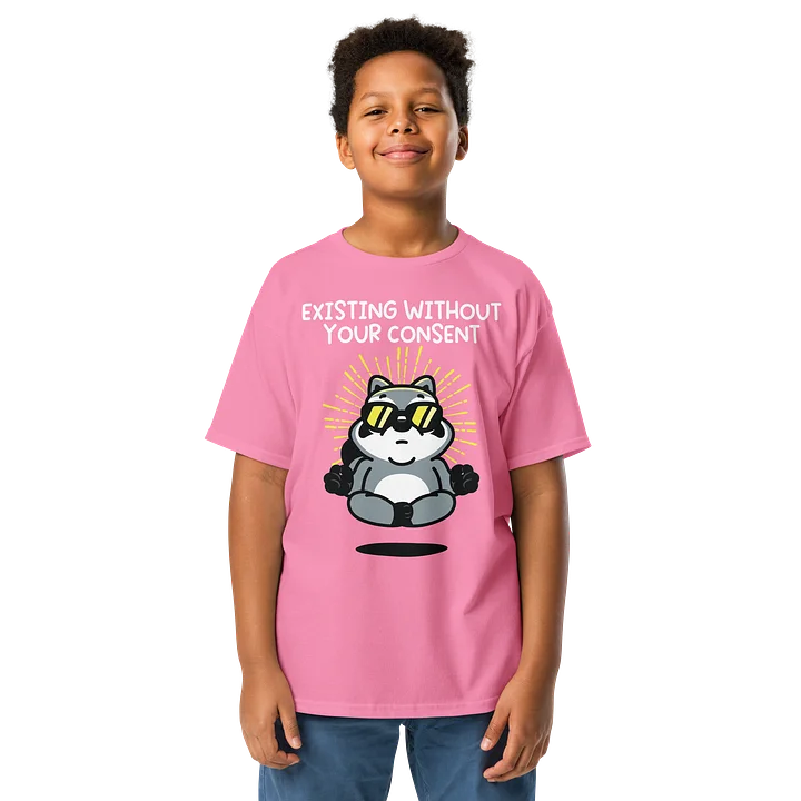 Existing Without Your Consent Kids' T-Shirt (Members Only) product image (1)