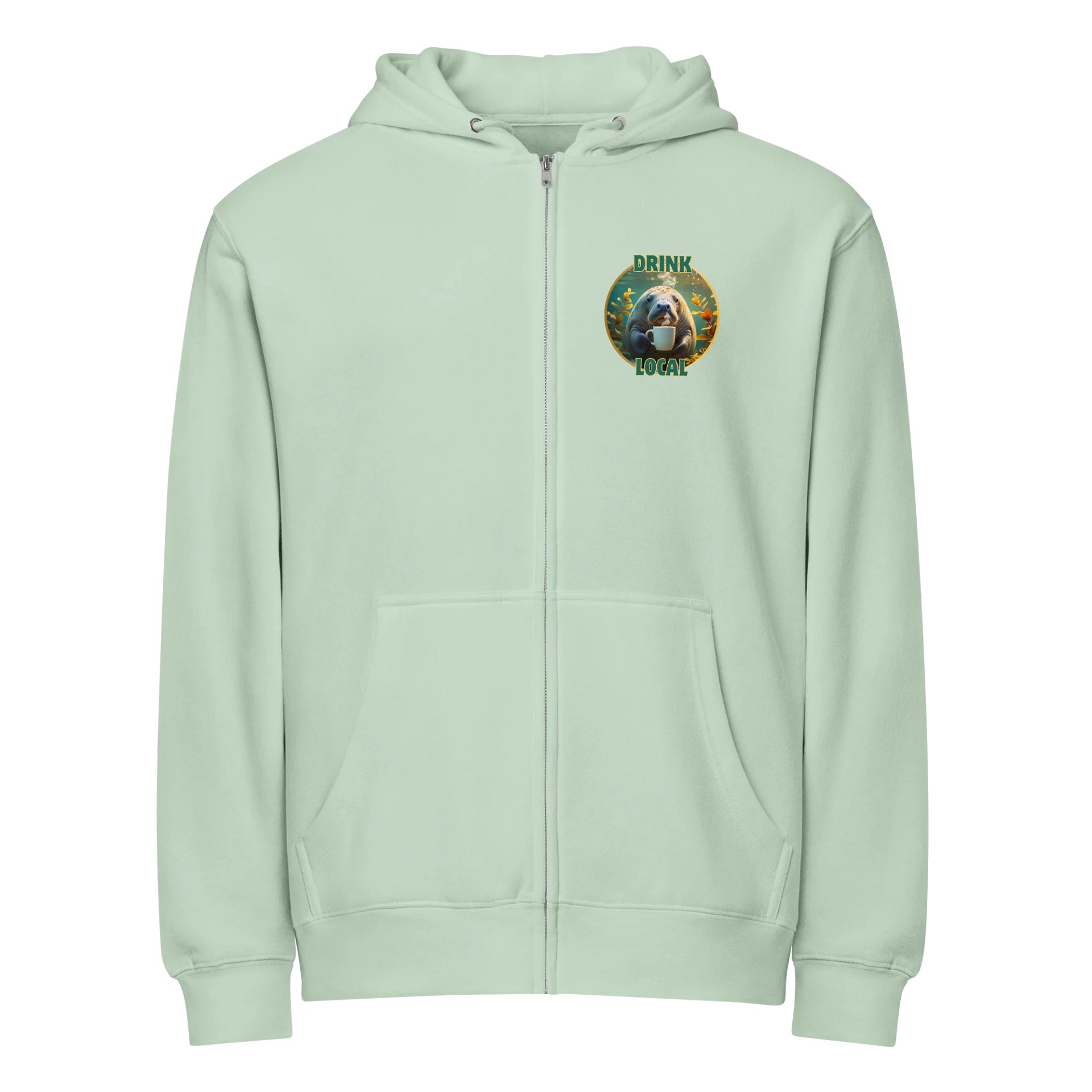 Drink Local (Coffee) Full Zip Hoodie product image (1)