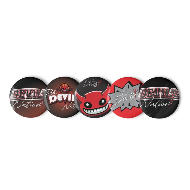 Devils Nation - Button Set product image (1)